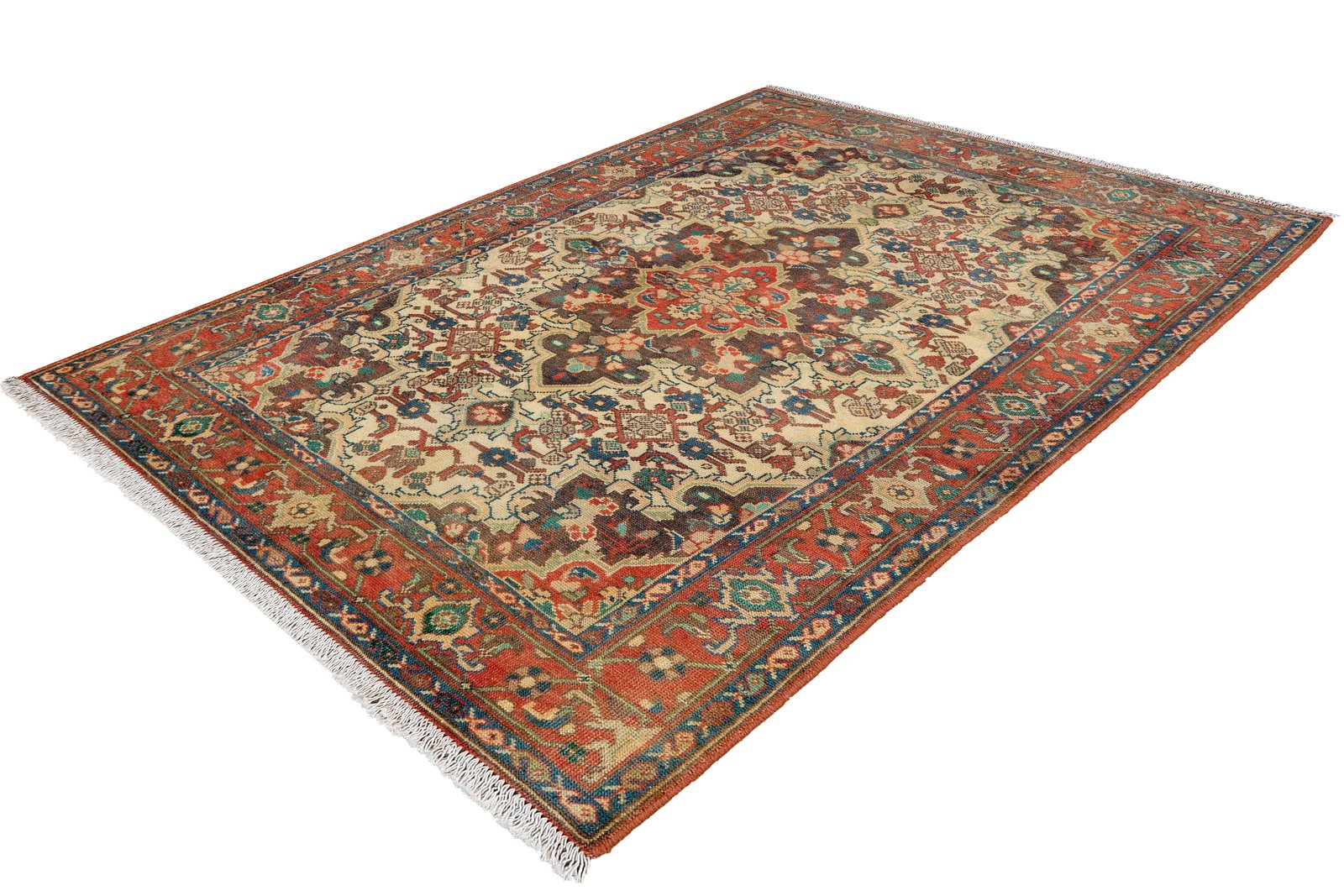 Heritage — Hand-knotted, 98x154 cm, Beige, 100% Virgin Wool | View 5