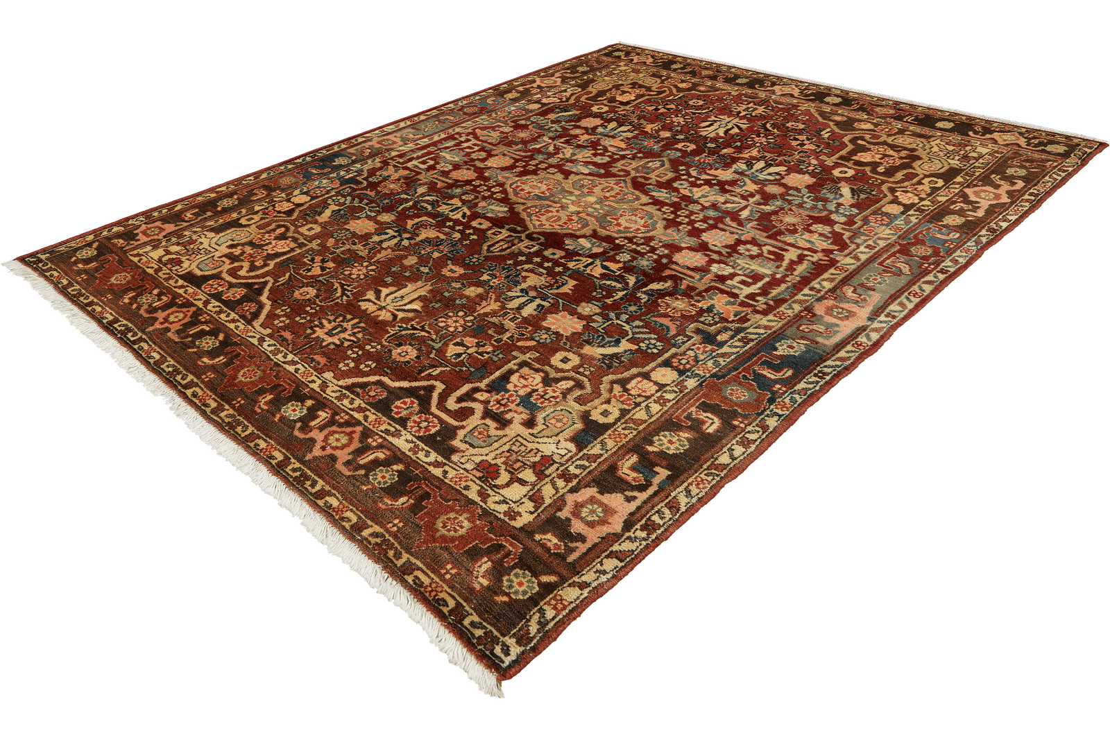 Heritage — Hand-knotted, 100x156 cm, Red, 100% Virgin Wool | View 5