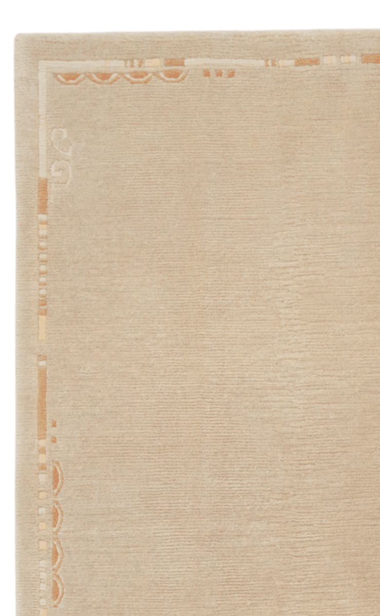 Nepal Nisha — Hand-knotted, 169x242 cm, Beige, 100% Virgin Wool | View 3