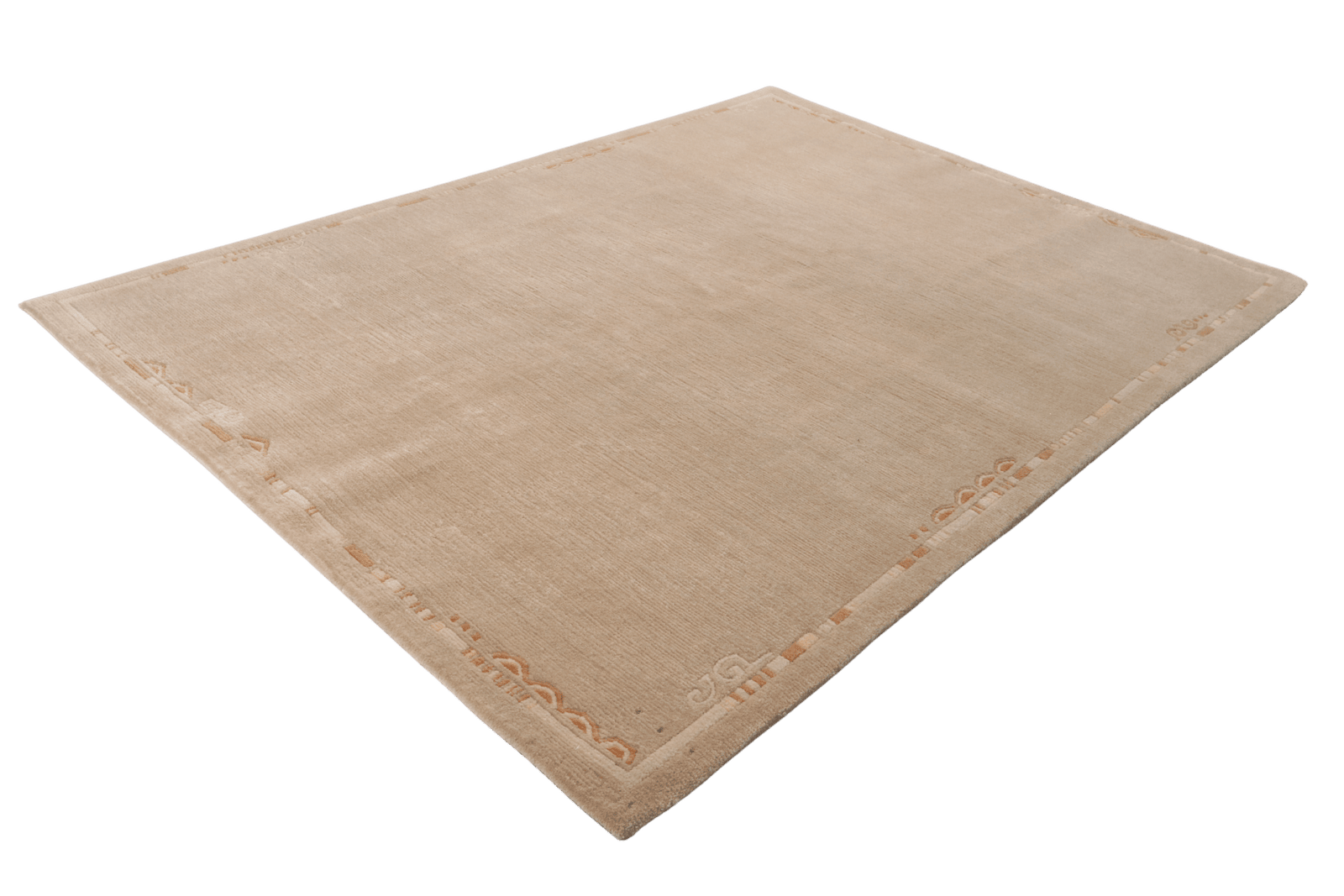 Nepal Nisha — Hand-knotted, 169x242 cm, Beige, 100% Virgin Wool | View 6