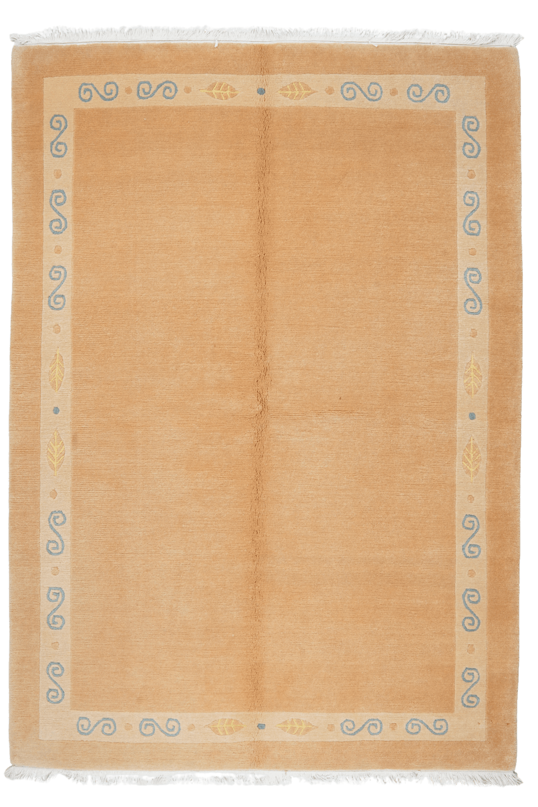 Nepal Kiran — Hand-knotted, 173x239 cm, Beige, 100% Virgin Wool | Main view