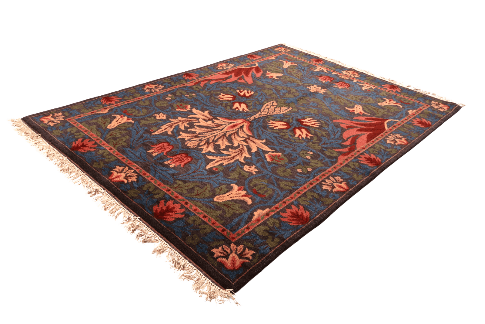 Nepal — Hand-knotted, 170x240 cm, Black, 100% Virgin Wool | View 6
