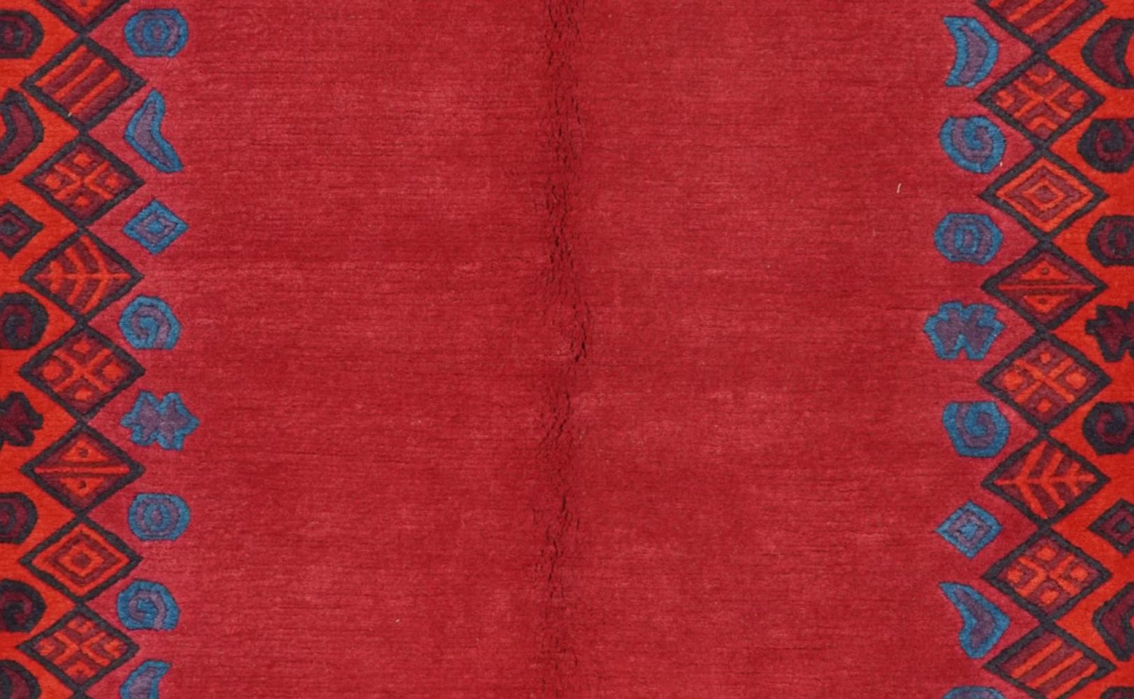 Nepal Anita — Hand-knotted, 172x243 cm, Red, 100% Virgin Wool | View 4