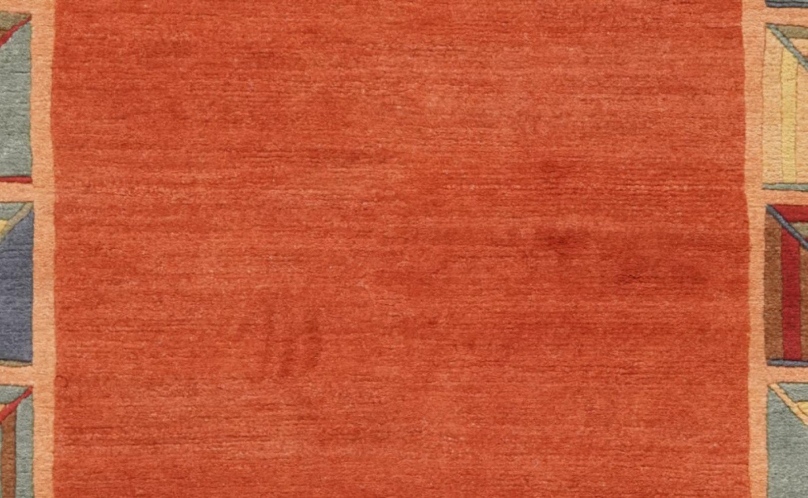 Nepal Rupali — Hand-knotted, 122x182 cm, Red, 100% Virgin Wool | View 4