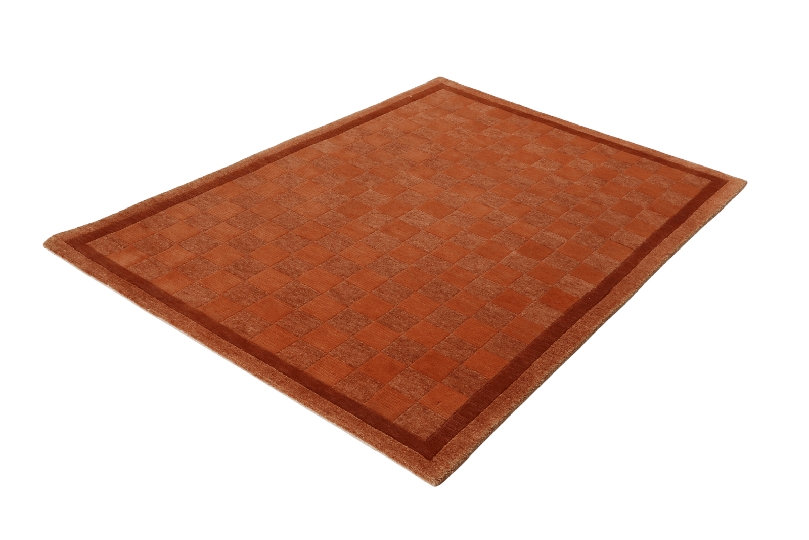 Nepal Babita — Hand-knotted, 123x178 cm, Orange, 100% Virgin Wool | View 6