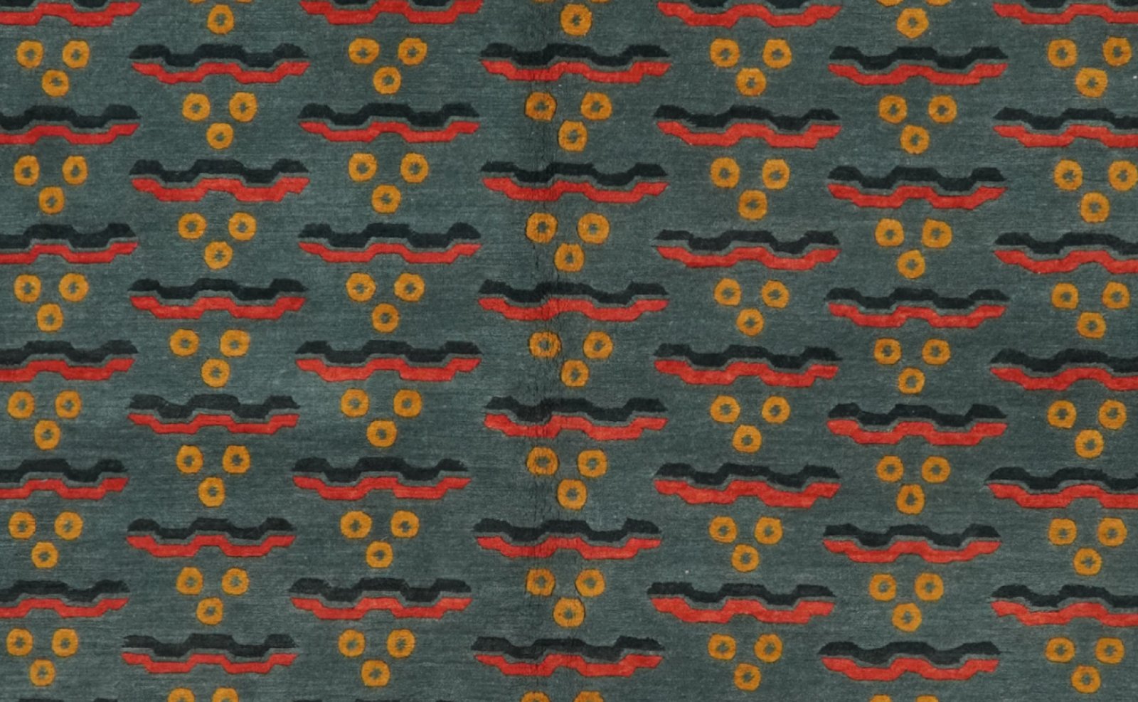 Nepal Uma — Hand-knotted, 158x223 cm, Green, 100% Virgin Wool | View 4