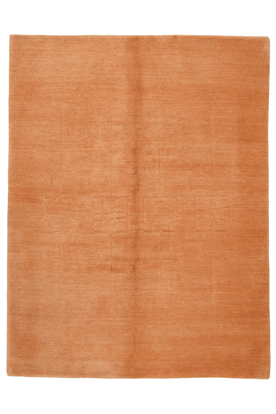 Nepal Manju — Hand-knotted, 159x208 cm, Brown, 100% Virgin Wool | Main view
