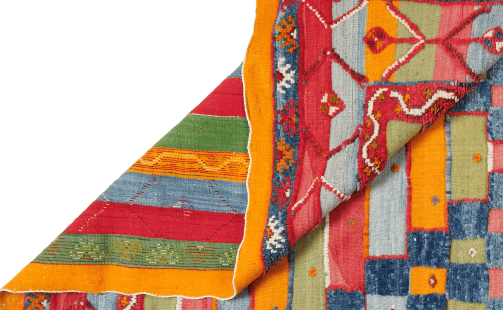 Marokko — Hand-knotted, 195x267 cm, Multicolor, 100% Virgin Wool | View 5