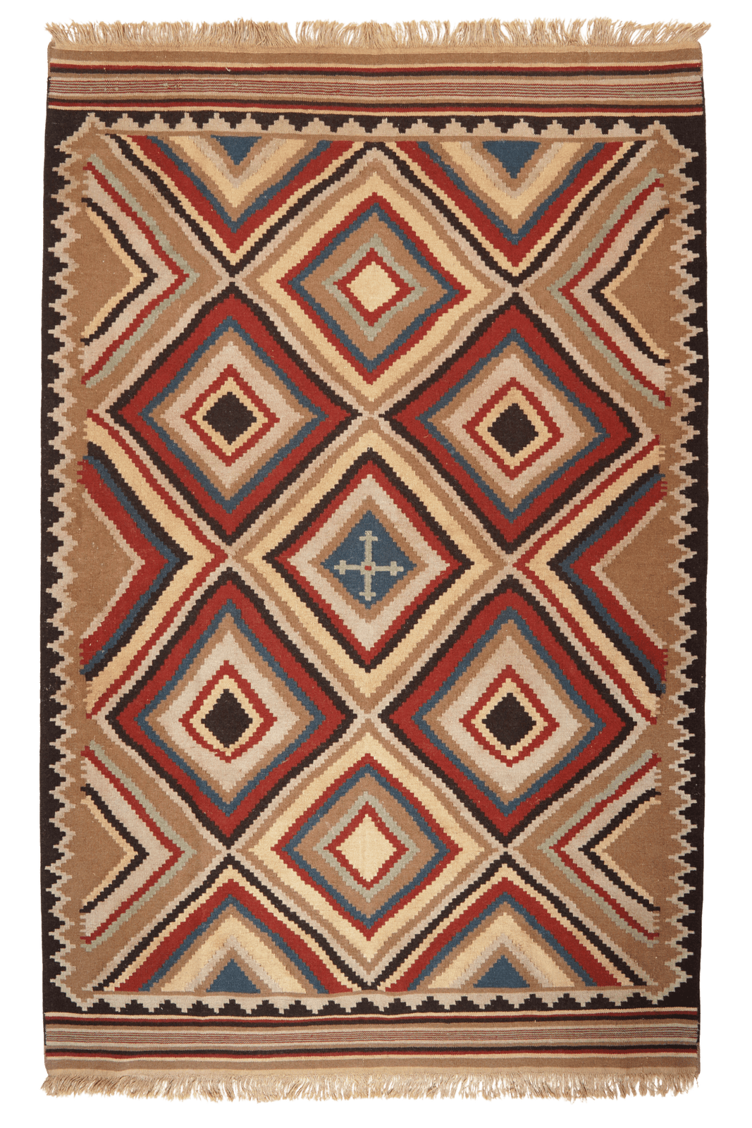 Kelim — Handmade, 186x286 cm, Multicolor, 100% Virgin Wool | Main view