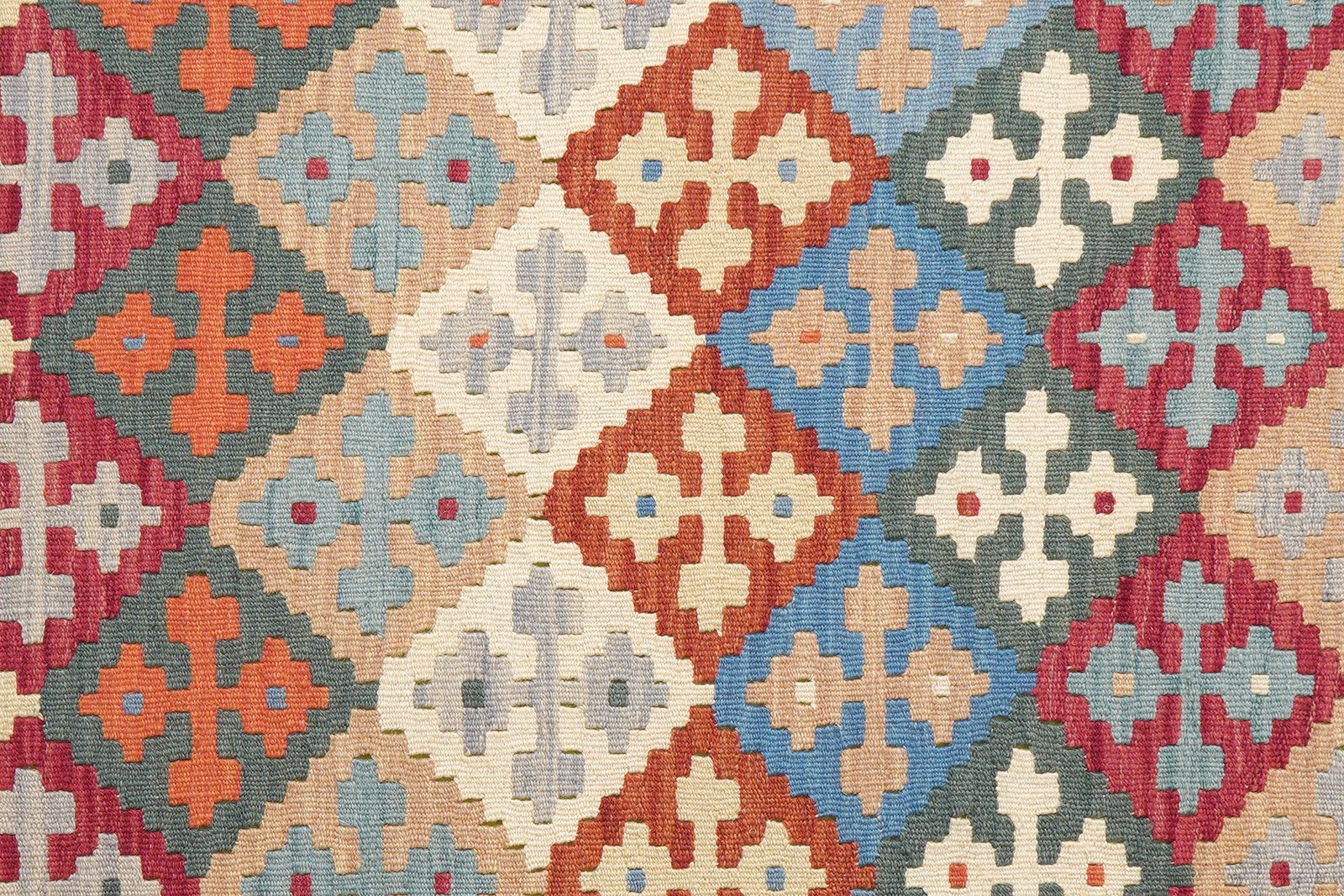 Kelim Gashgai — Handmade, 180x246 cm, Multicolor, 100% Virgin Wool | View 5