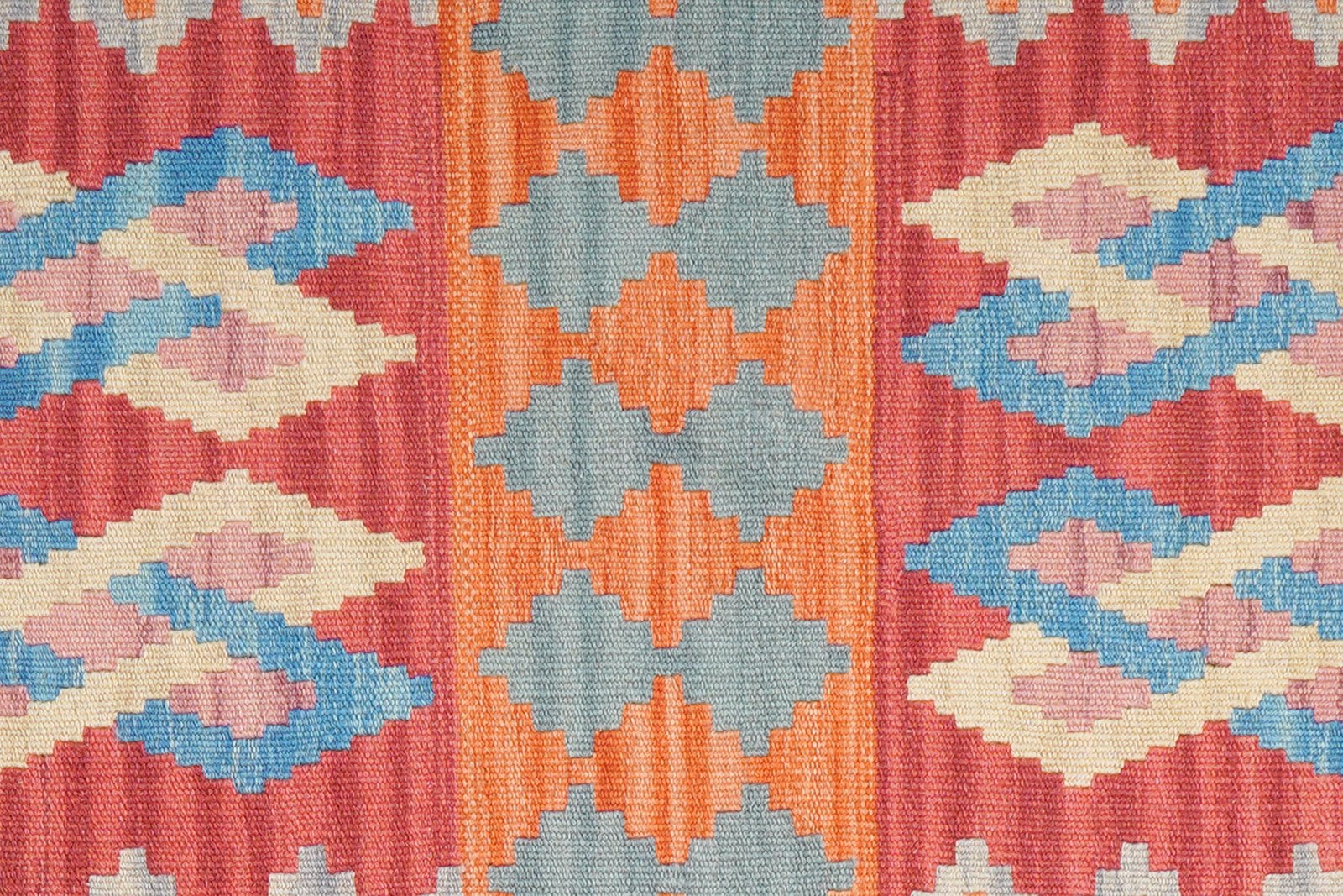 Kelim Gashgai — Handmade, 66x246 cm, Multicolor, 100% Virgin Wool | View 5
