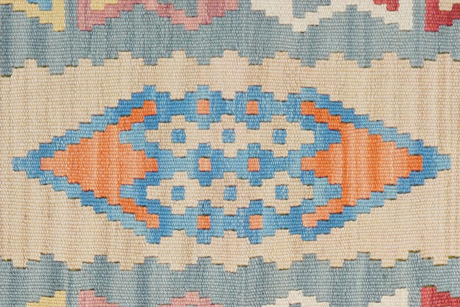 Kelim Gashgai — Handmade, 62x196 cm, Multicolor, 100% Virgin Wool | View 5