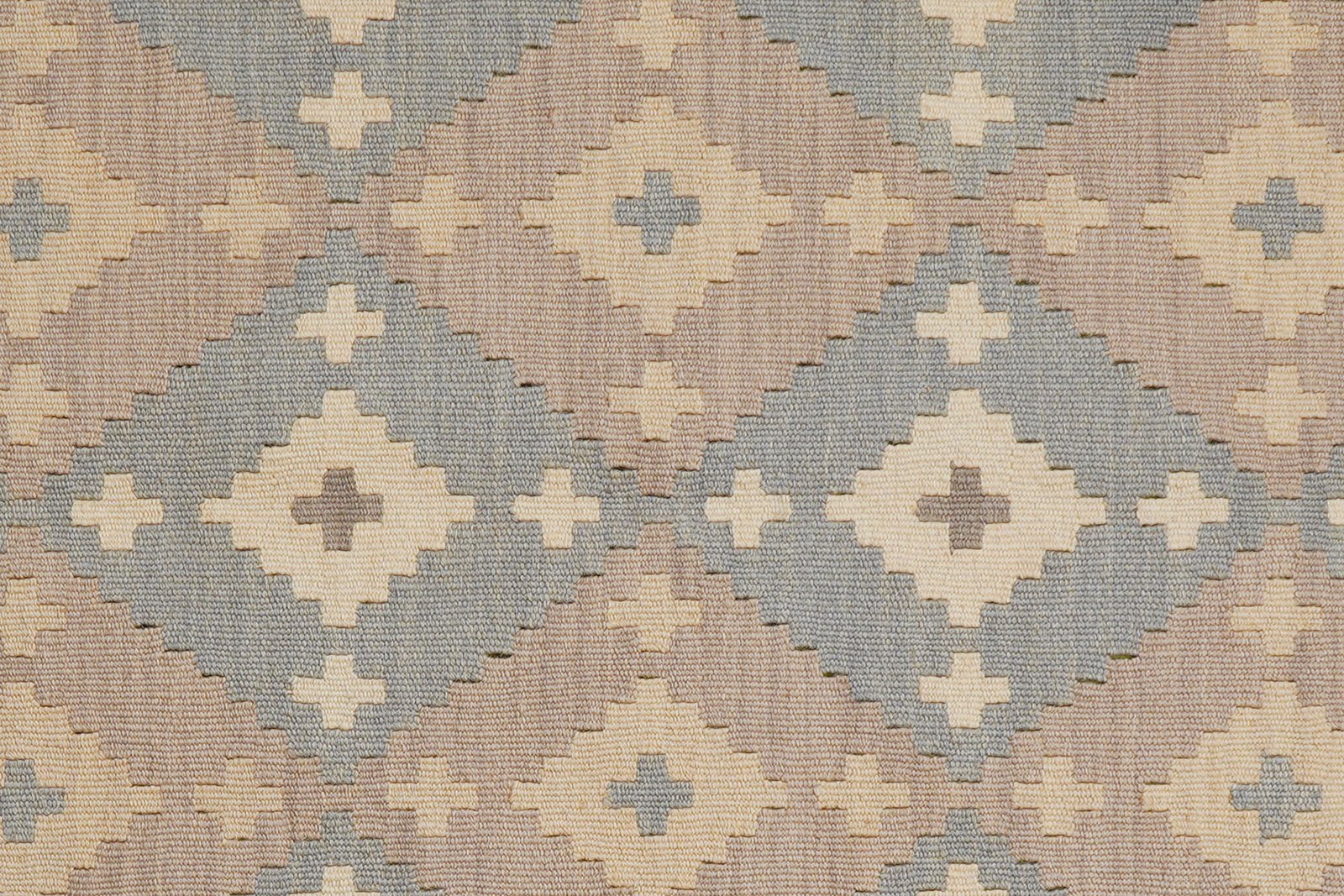 Kelim Gashgai — Handmade, 123x178 cm, Grey, 100% Virgin Wool | View 5