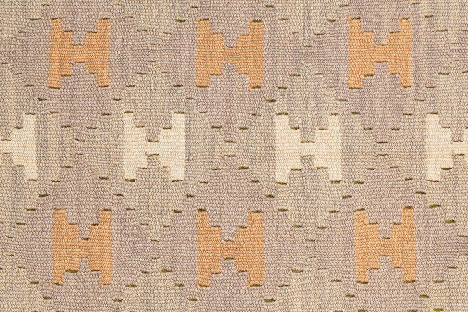 Kelim Gashgai — Handmade, 121x172 cm, Grey, 100% Virgin Wool | View 5