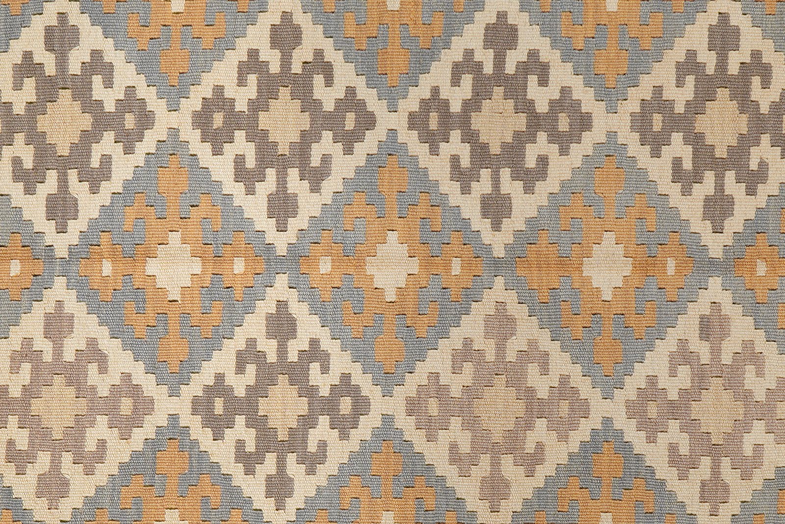 Kelim Gashgai — Handmade, 123x172 cm, Grey, 100% Virgin Wool | View 5