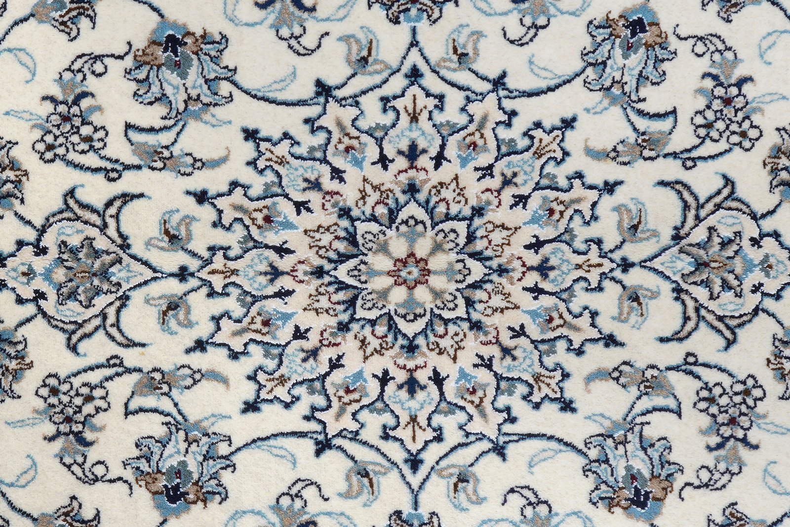 Nain 12La — Hand-knotted, 143x193 cm, Beige, 100% Virgin Wool | View 6