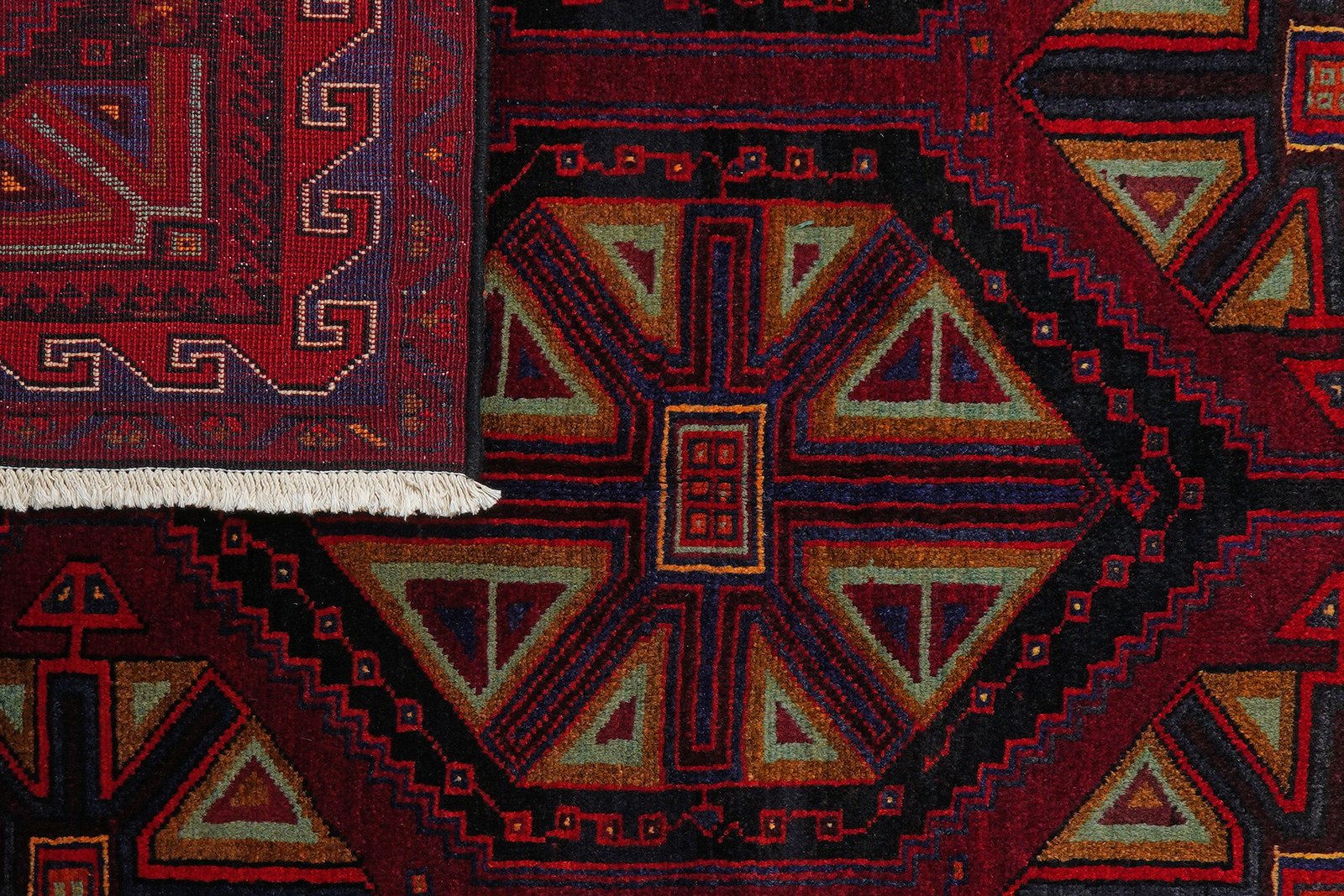 Lori — Hand-knotted, 160x201 cm, Blue, 100% Virgin Wool | View 7