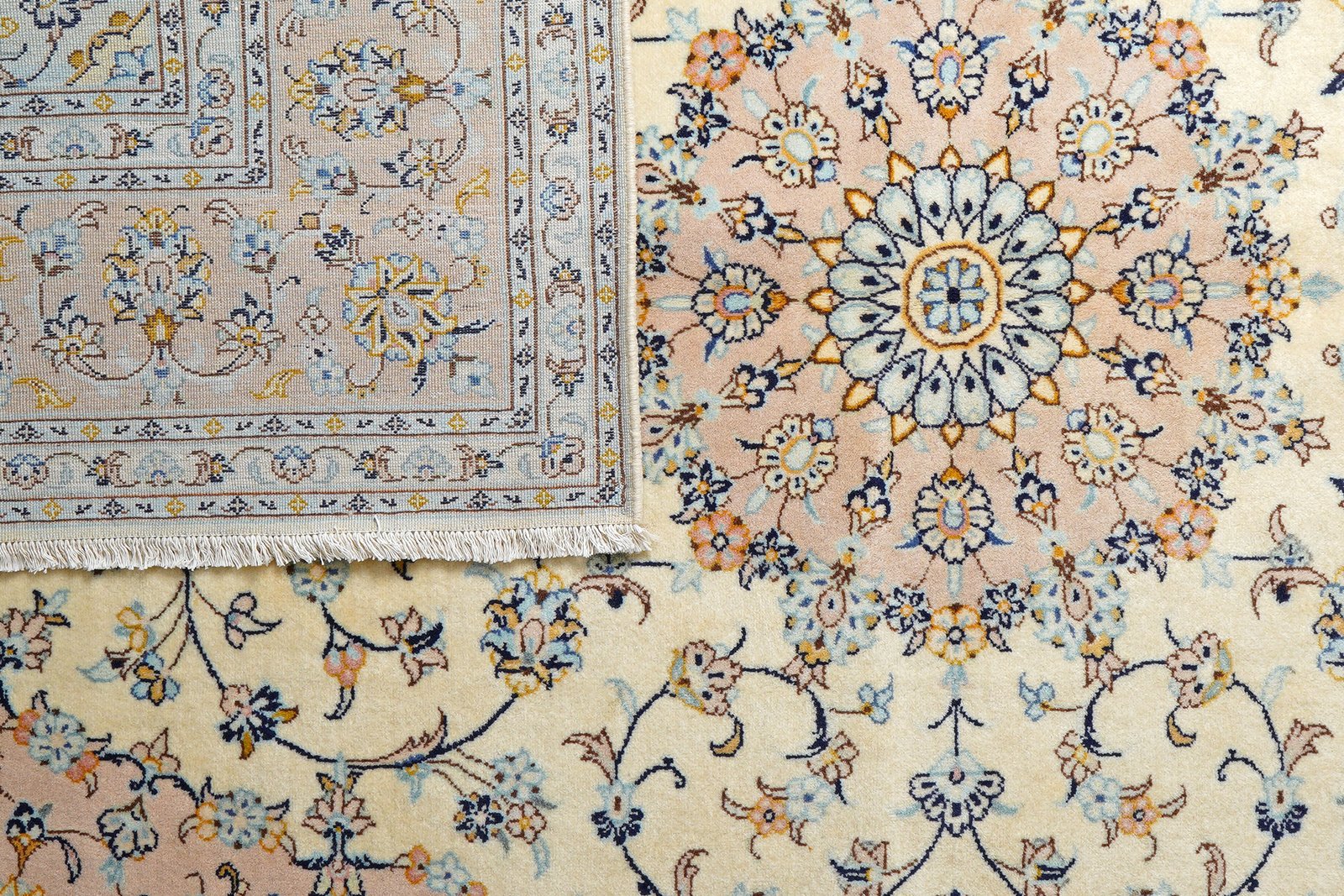 Yazd — Hand-knotted, 201x303 cm, Beige, 100% Virgin Wool | View 7