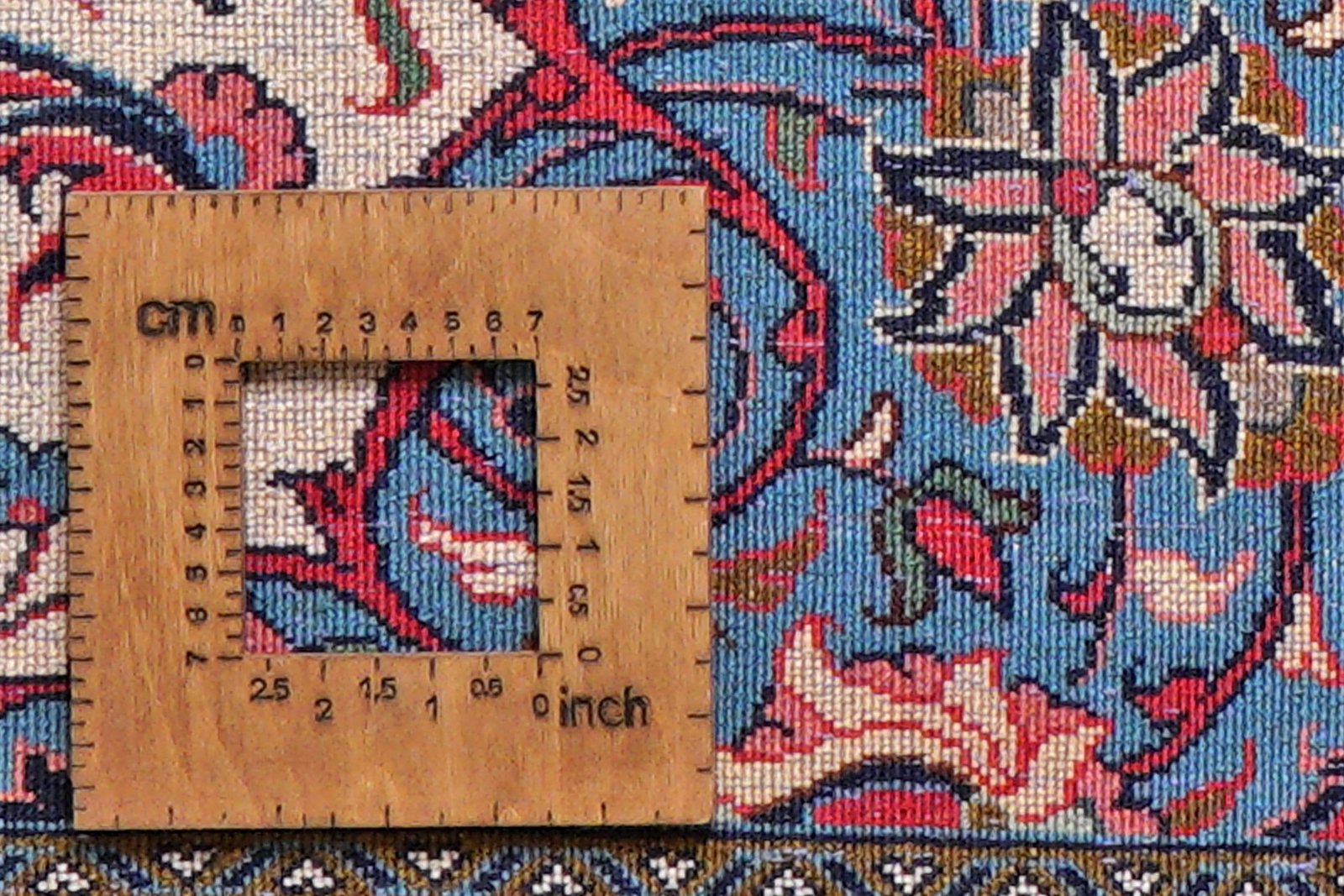Sarough — Hand-knotted, 203x307 cm, Beige, 100% Virgin Wool | View 8
