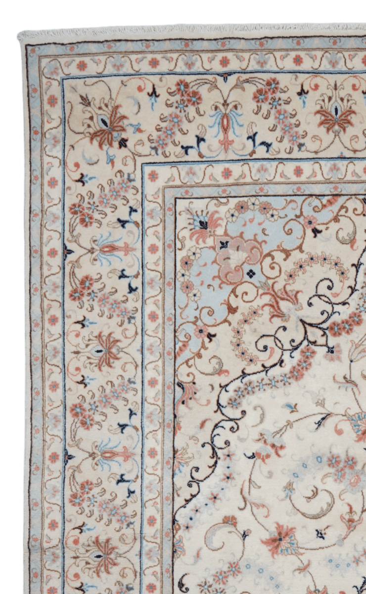 Yazd — Hand-knotted, 248x359 cm, Beige, 100% Virgin Wool | View 3