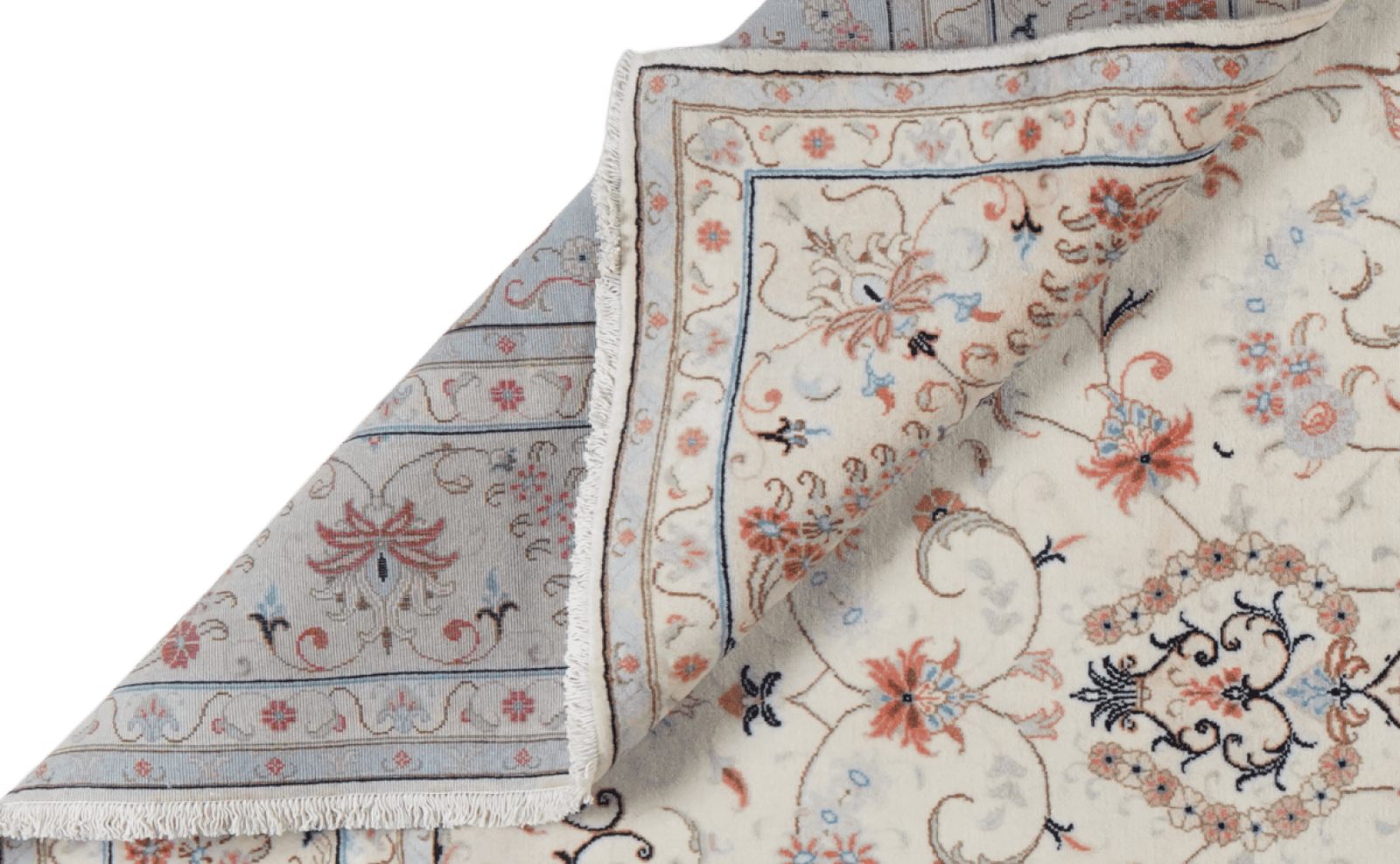 Yazd — Hand-knotted, 248x359 cm, Beige, 100% Virgin Wool | View 5