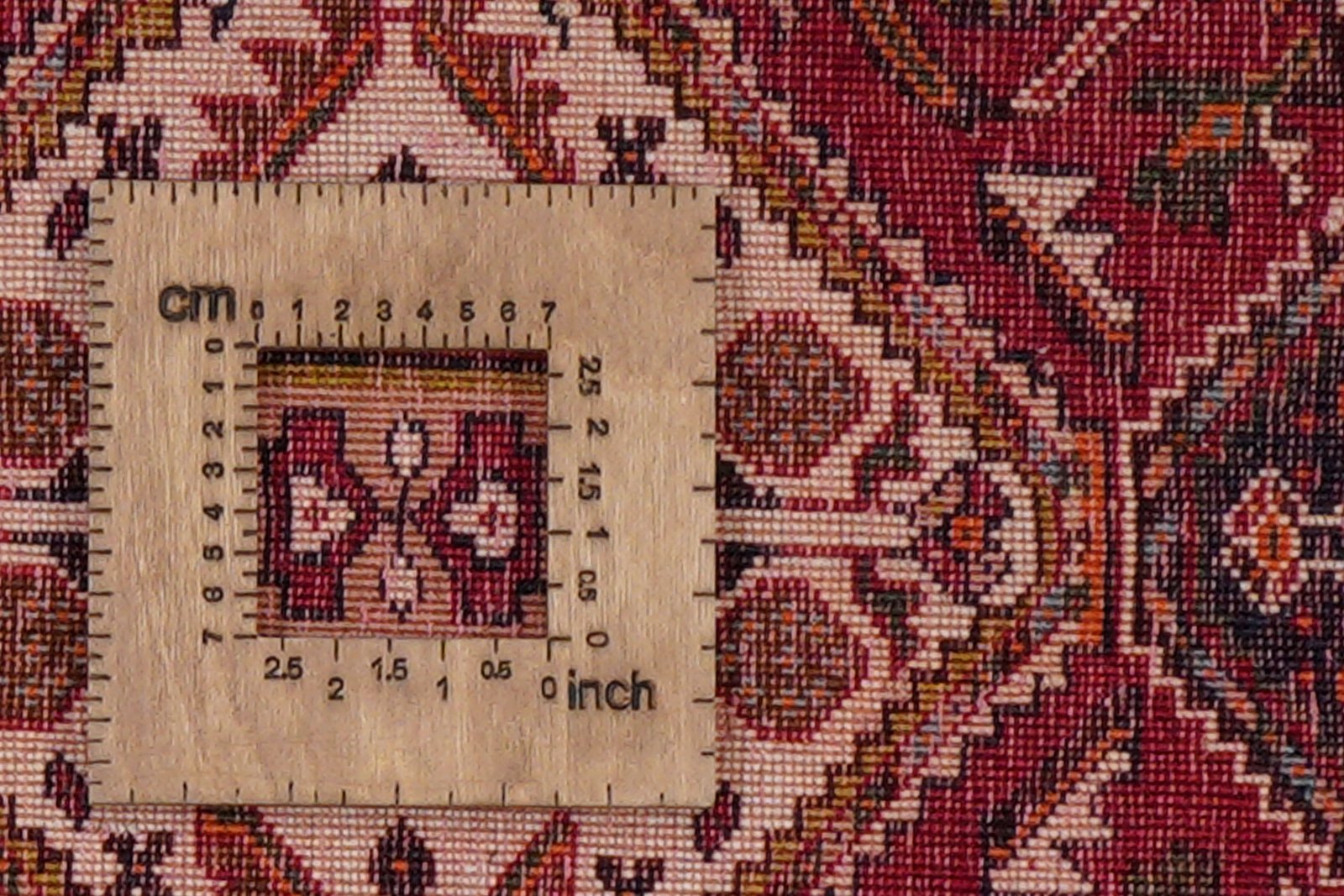 Gashgai — Hand-knotted, 78x196 cm, Red, 100% Virgin Wool | View 8