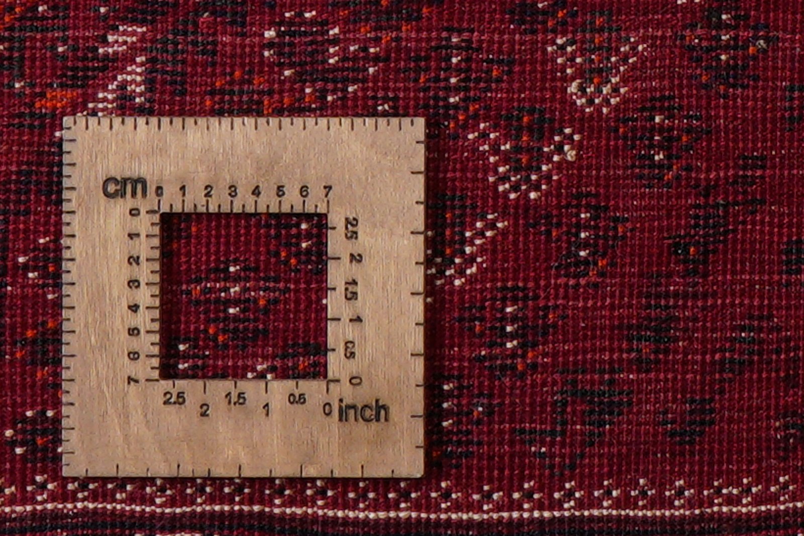 Gashgai — Hand-knotted, 164x203 cm, Red, 100% Virgin Wool | View 8