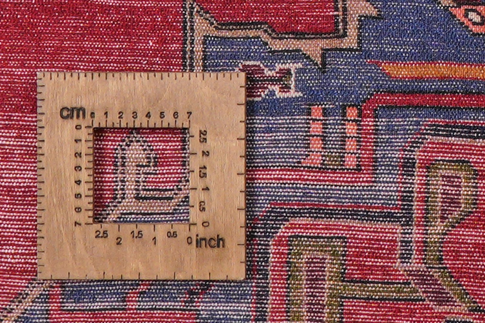 Kolyai — Hand-knotted, 153x233 cm, Red, 100% Virgin Wool | View 8