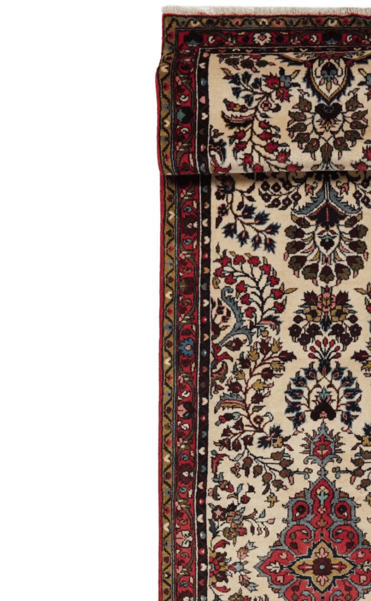 Mehreban — Hand-knotted, 85x414 cm, Brown, 100% Virgin Wool | View 3
