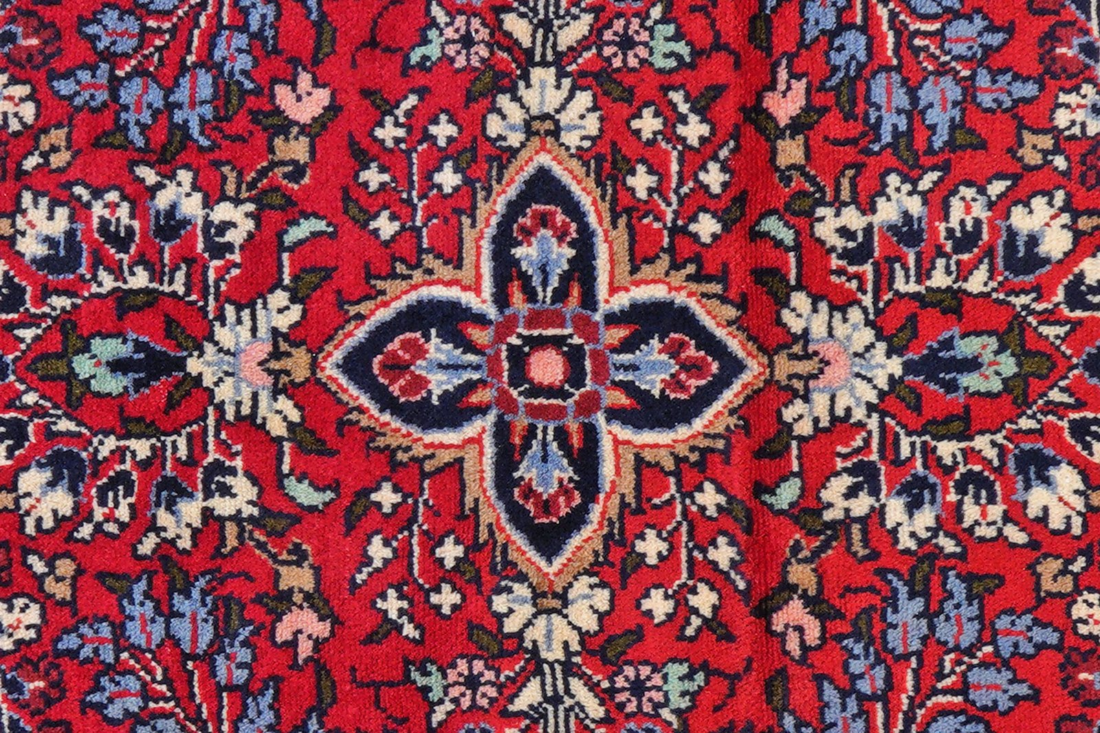 Mehreban — Hand-knotted, 87x310 cm, Red, 100% Virgin Wool | View 6
