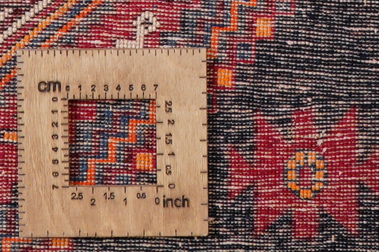 Afshar — Hand-knotted, 162x229 cm, Blue, 100% Virgin Wool | View 8