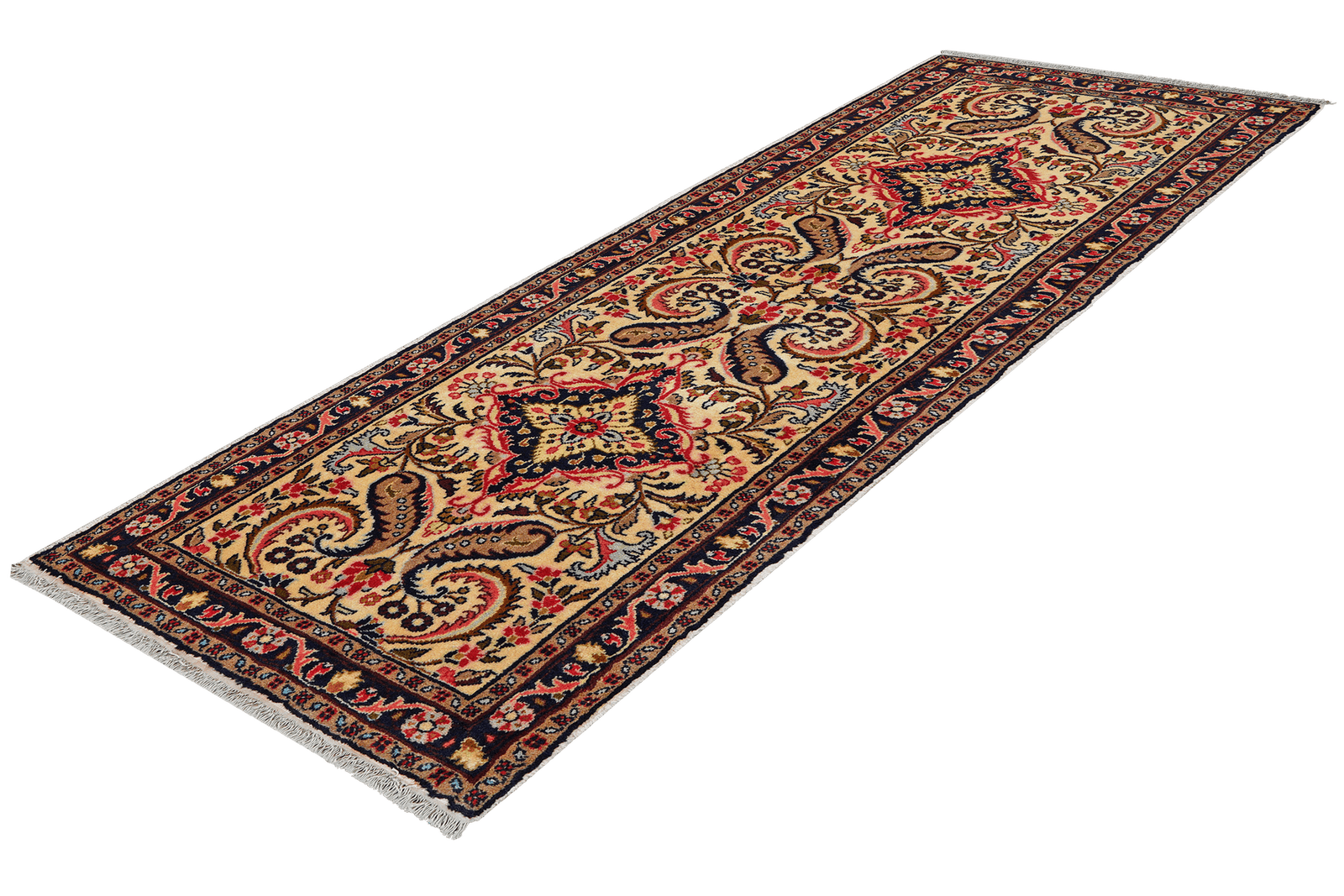 Mehreban — Hand-knotted, 80x202 cm, Brown, 100% Virgin Wool | View 5