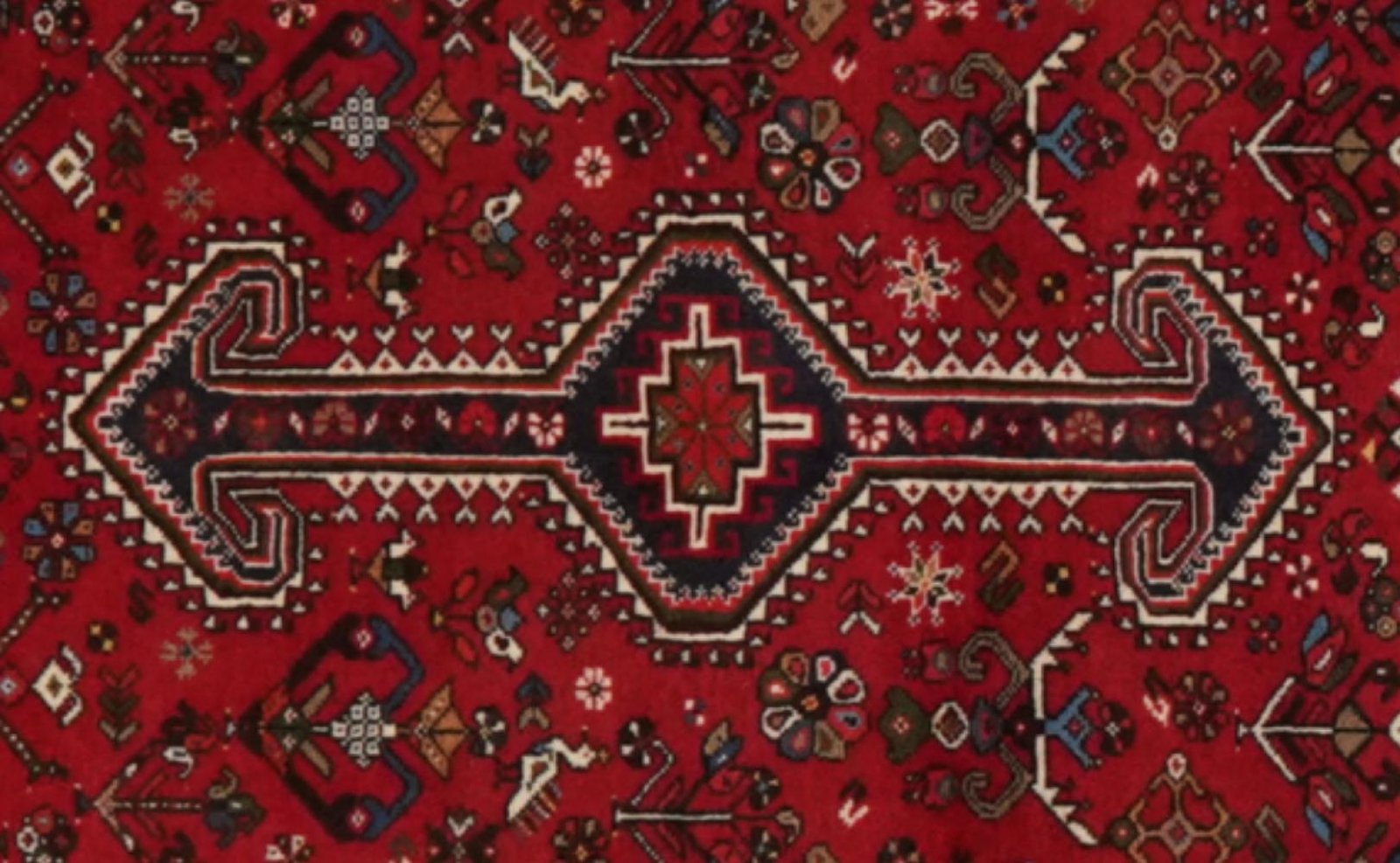 Nasrabad — Hand-knotted, 81x400 cm, Red, 100% Virgin Wool | View 4