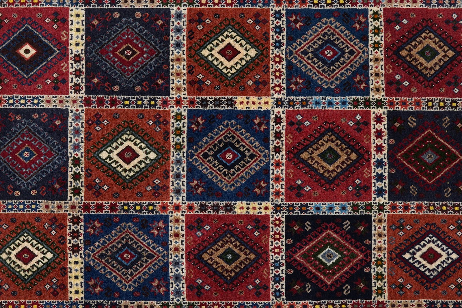 Yalameh — Hand-knotted, 151x204 cm, Multicolor, 100% Virgin Wool | View 6