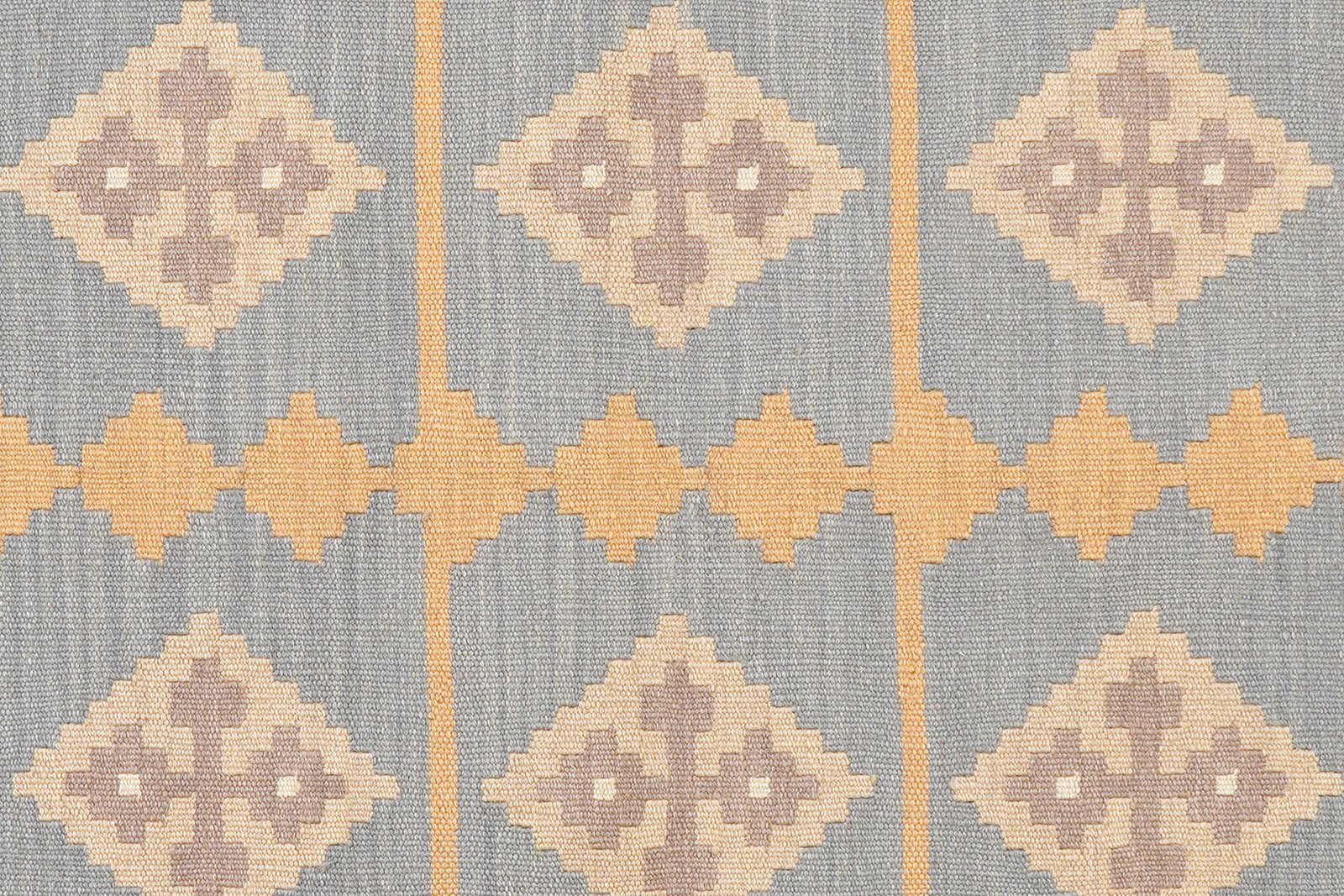 Kelim Gashgai — Handmade, 119x180 cm, Yellow, 100% Virgin Wool | View 5