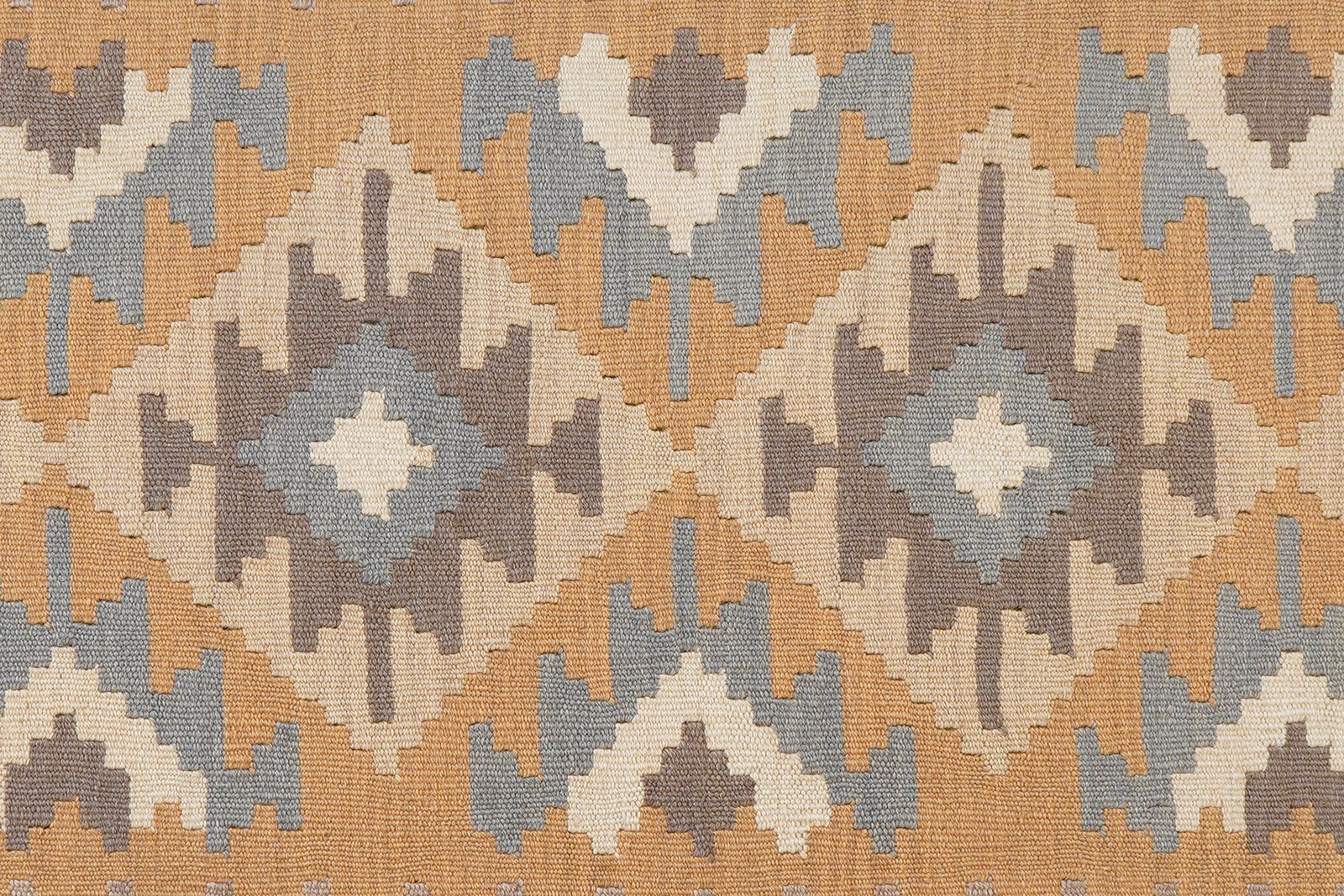 Kelim Gashgai — Handmade, 118x173 cm, Yellow, 100% Virgin Wool | View 5