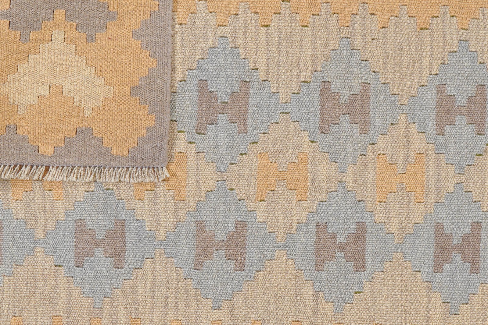Kelim Gashgai — Handmade, 118x171 cm, Multicolor, 100% Virgin Wool | View 6