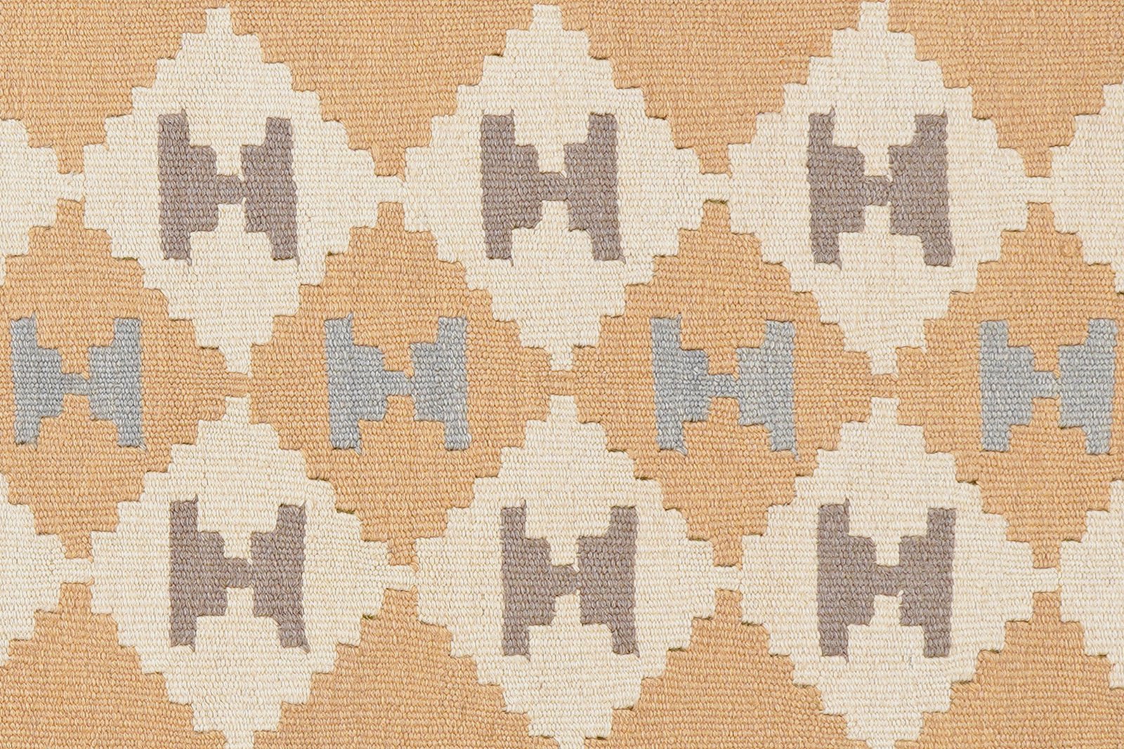 Kelim Gashgai — Handmade, 117x171 cm, Yellow, 100% Virgin Wool | View 5
