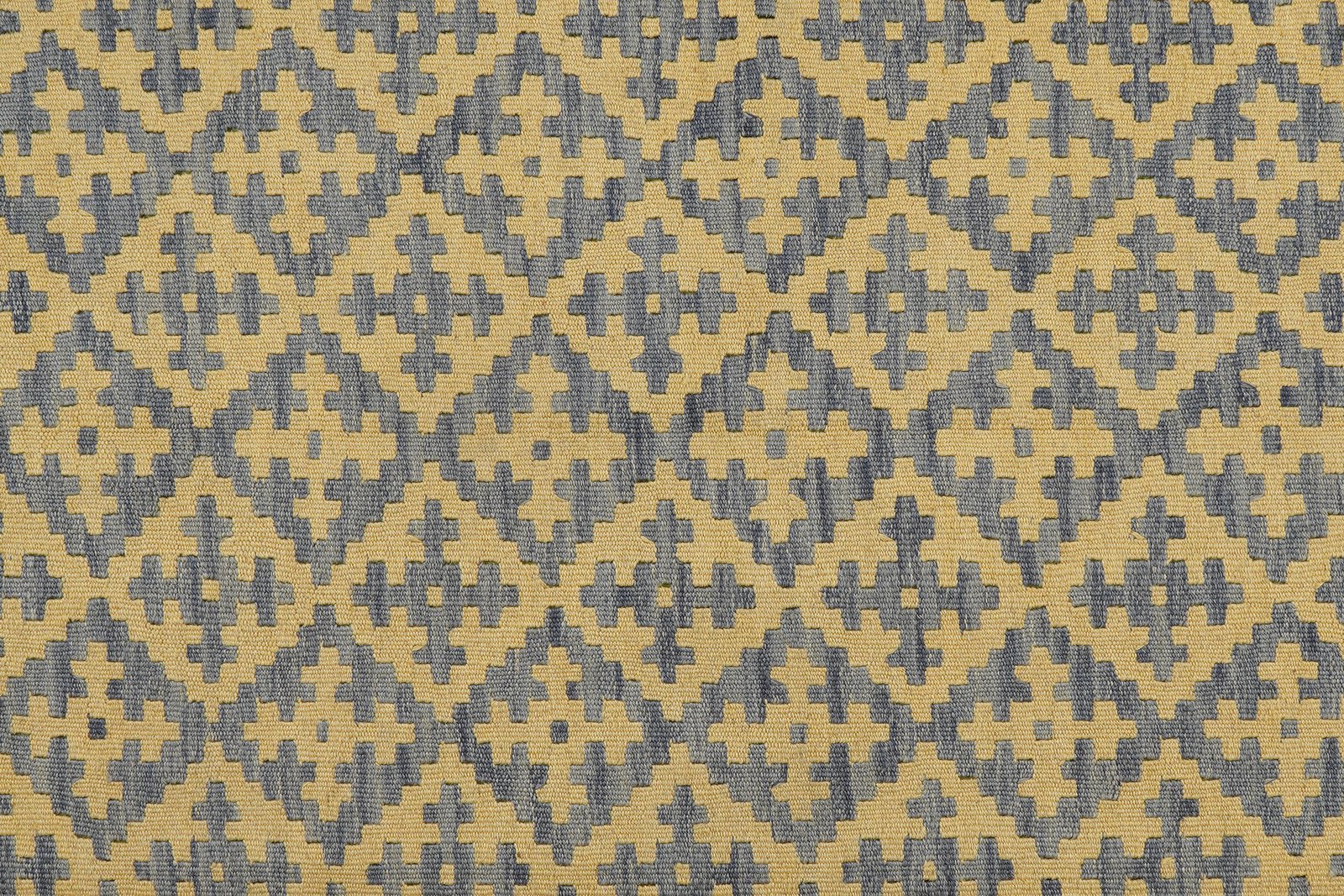 Kelim Gashgai — Handmade, 165x234 cm, Yellow, 100% Virgin Wool | View 5