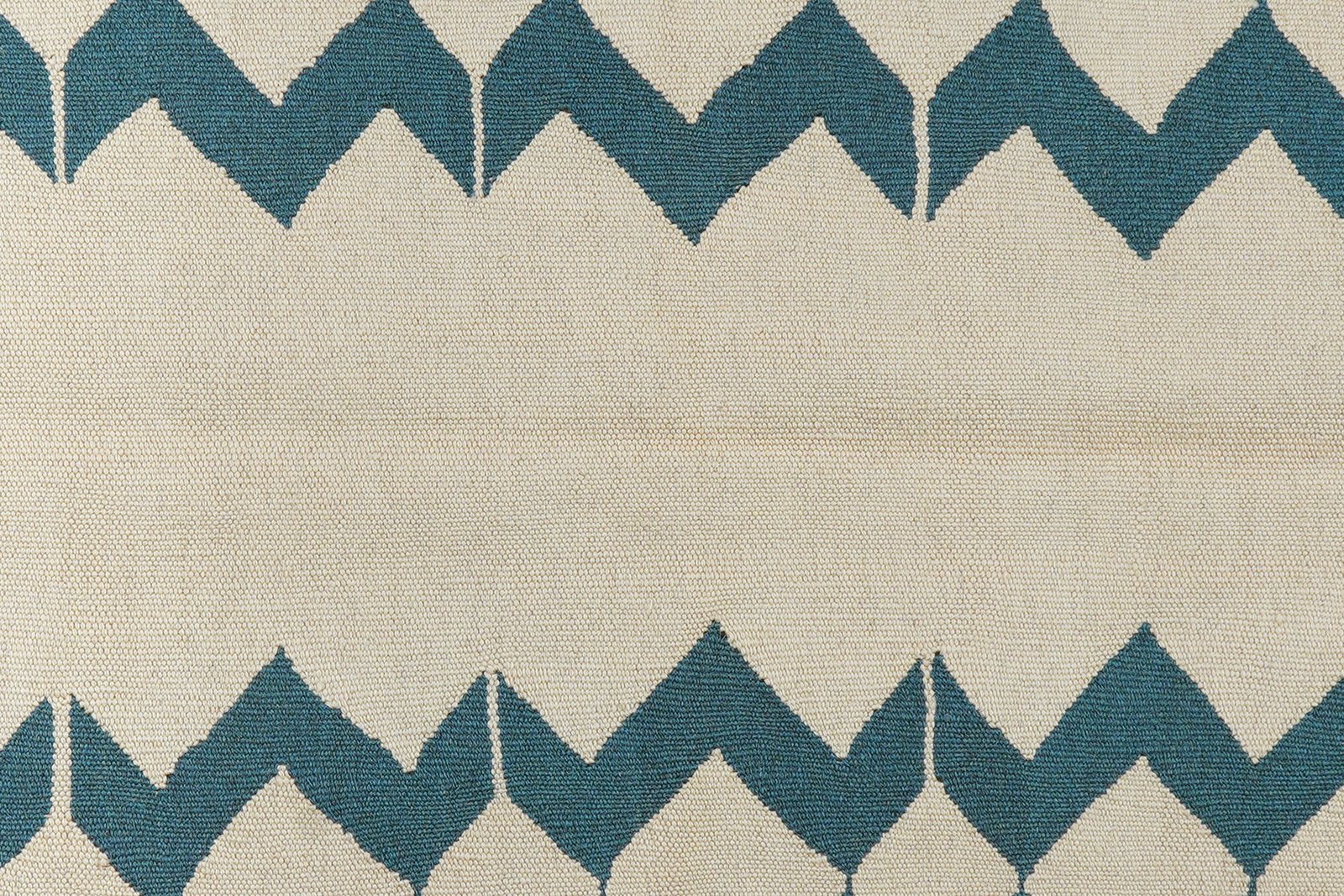 Kelim Gashgai — Handmade, 142x196 cm, Beige, 100% Virgin Wool | View 5