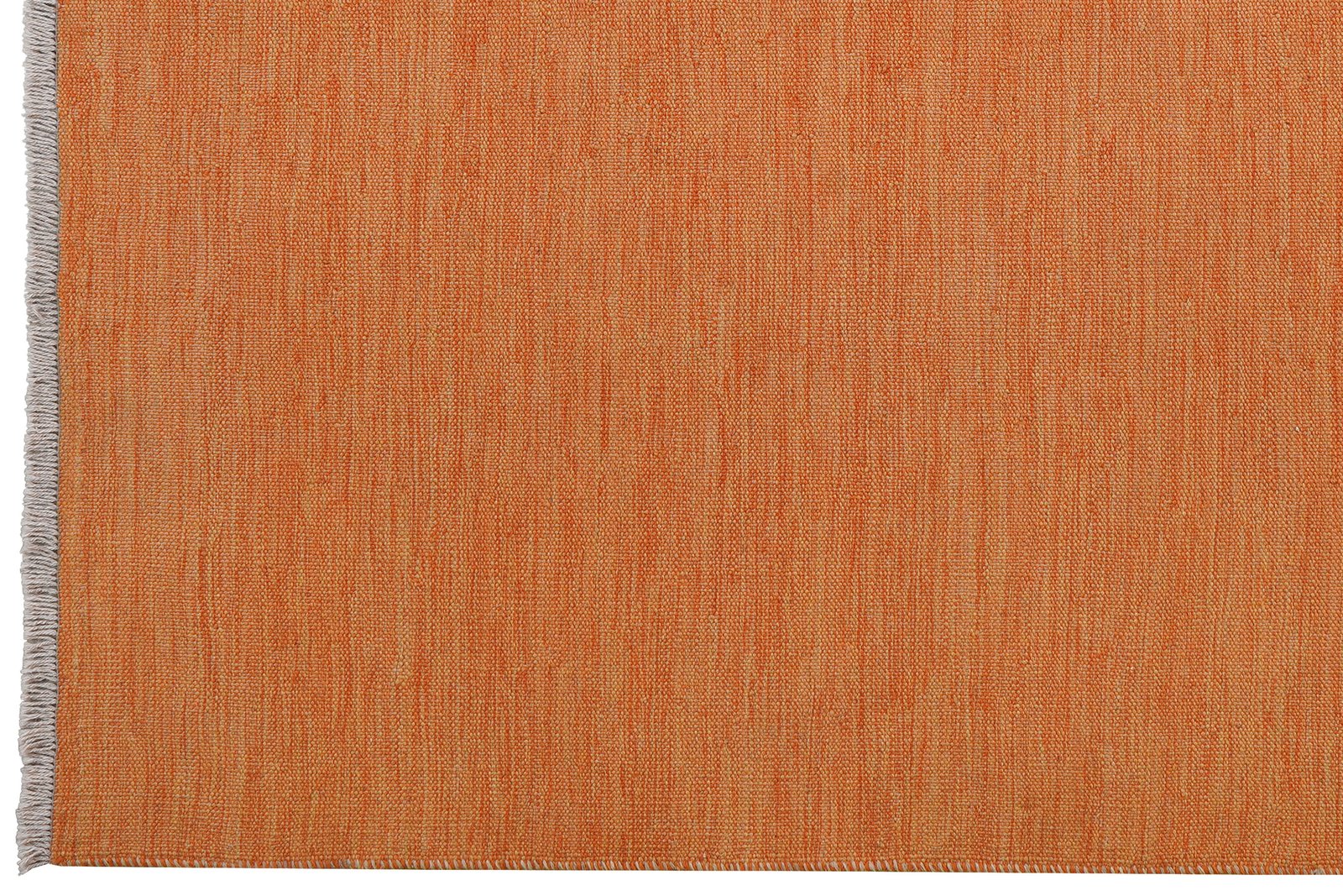 Kelim Gashgai — Handmade, 151x198 cm, Orange, 100% Virgin Wool | View 3