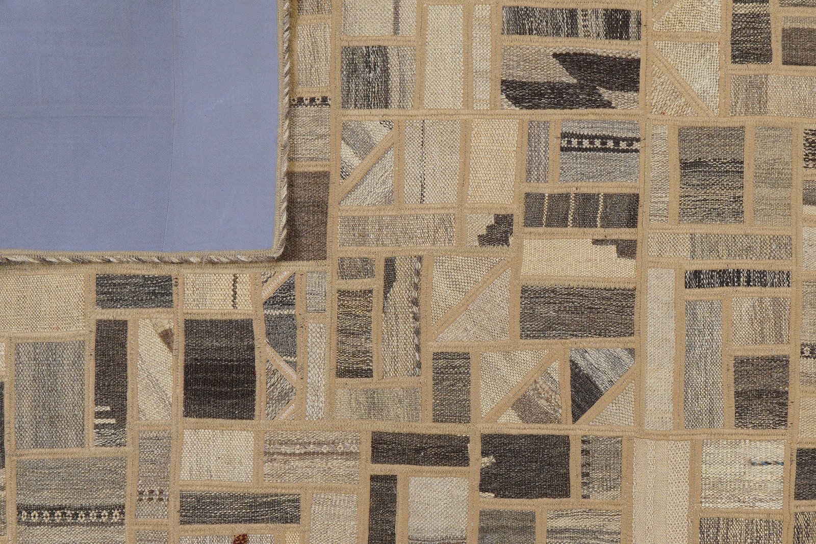 Kelim Tekkeh — Handmade, 171x235 cm, Beige, 100% Virgin Wool | View 6