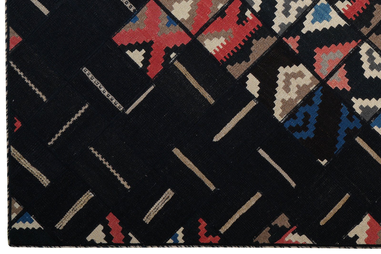 Kelim Tekkeh — Handmade, 170x242 cm, Multicolor, 100% Virgin Wool | View 3