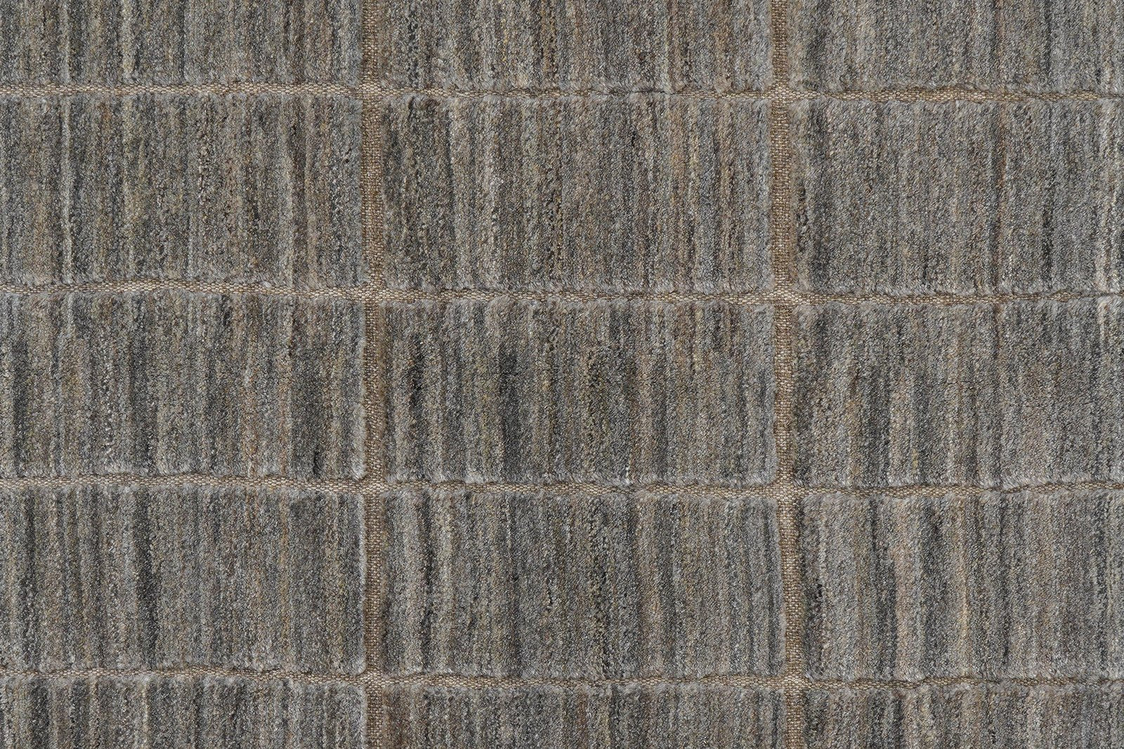 Gabbeh — Hand-knotted, 162x185 cm, Grey, 100% Virgin Wool | View 6