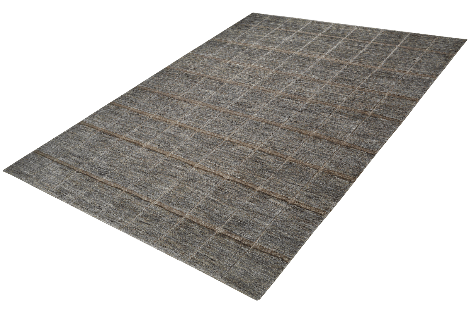 Gabbeh — Hand-knotted, 208x282 cm, Grey, 100% Virgin Wool | View 5