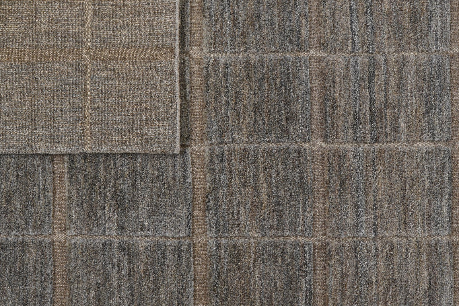 Gabbeh — Hand-knotted, 201x286 cm, Grey, 100% Virgin Wool | View 7