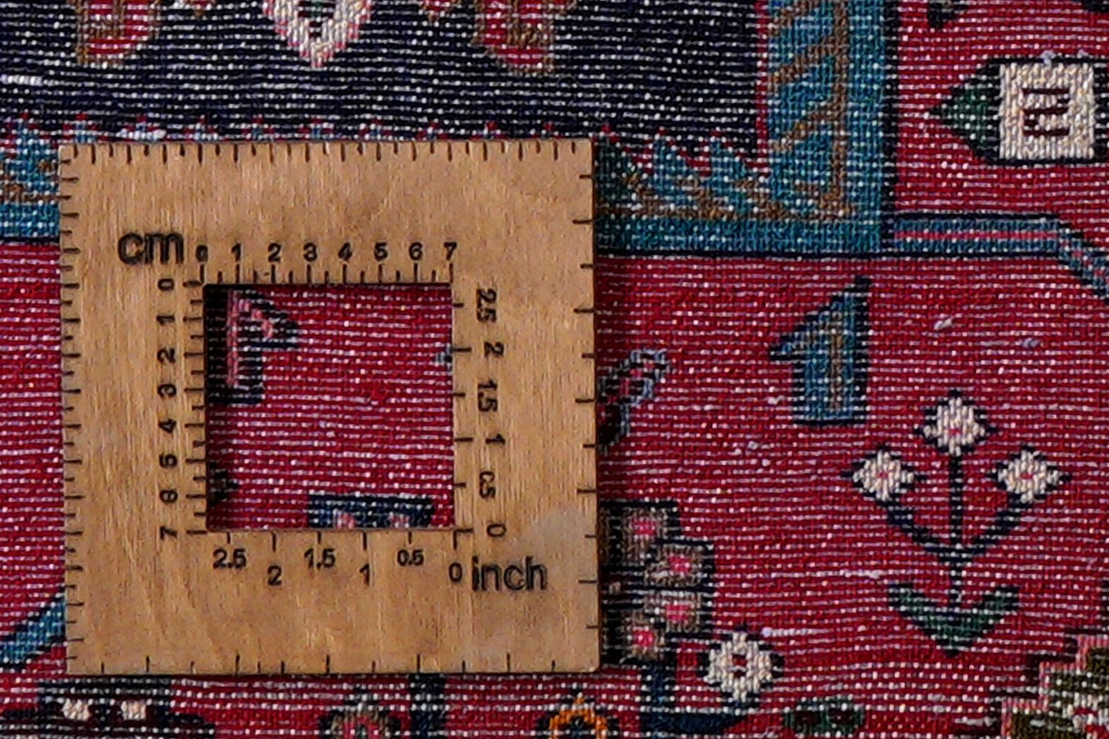 Toysarghan — Hand-knotted, 137x217 cm, Blue, 100% Virgin Wool | View 8