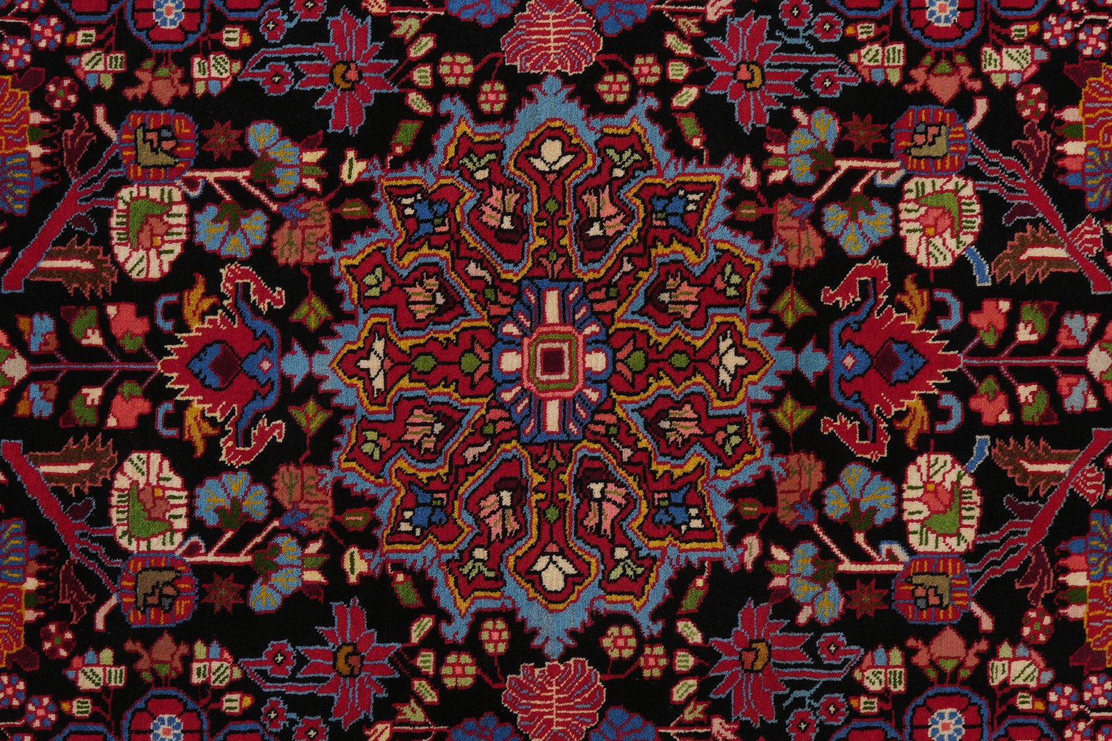 Nahavand — Hand-knotted, 154x250 cm, Blue, 100% Virgin Wool | View 6