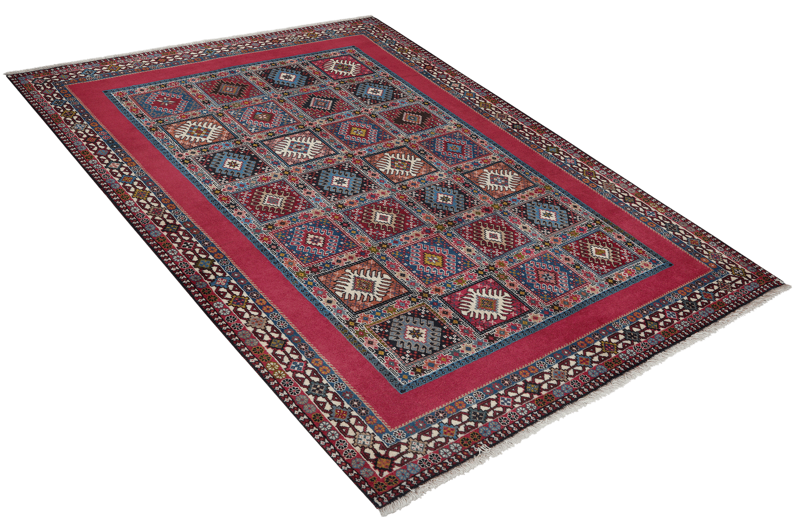 Yalameh — Hand-knotted, 153x210 cm, Multicolor, 100% Virgin Wool | View 4