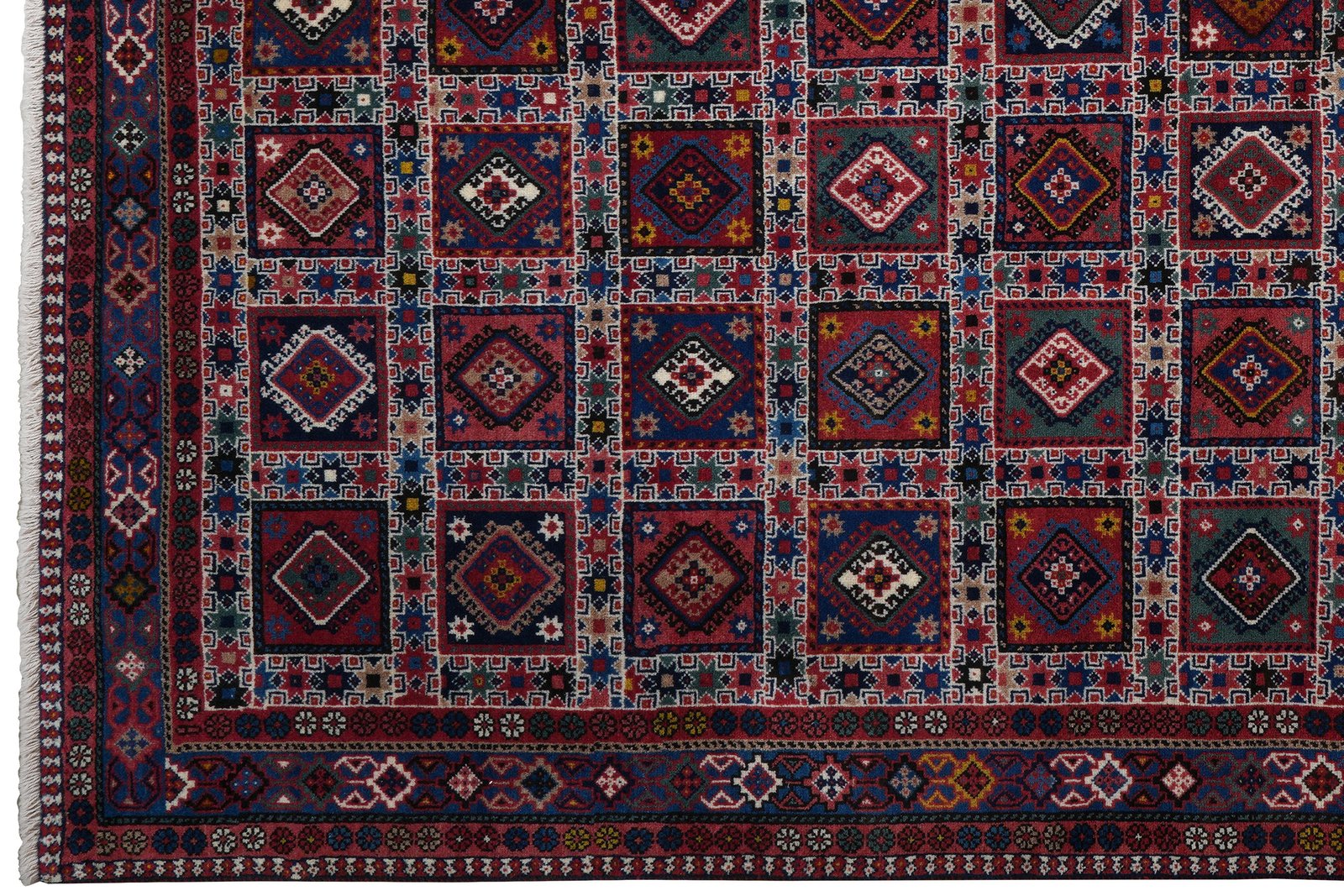 Yalameh — Hand-knotted, 201x288 cm, Multicolor, 100% Virgin Wool | View 3